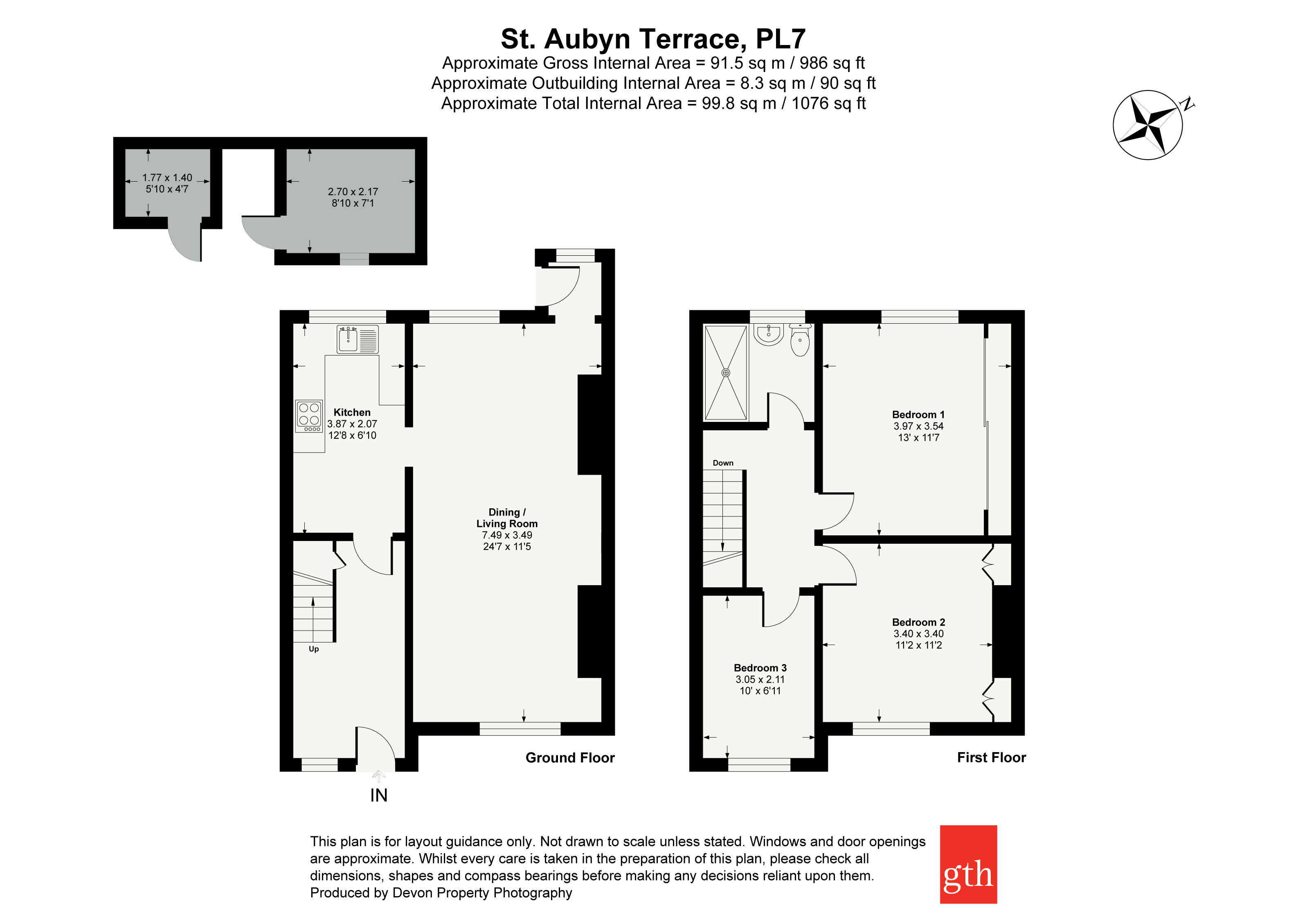 4, St. Aubyn Terrace, Plymouth floorplan