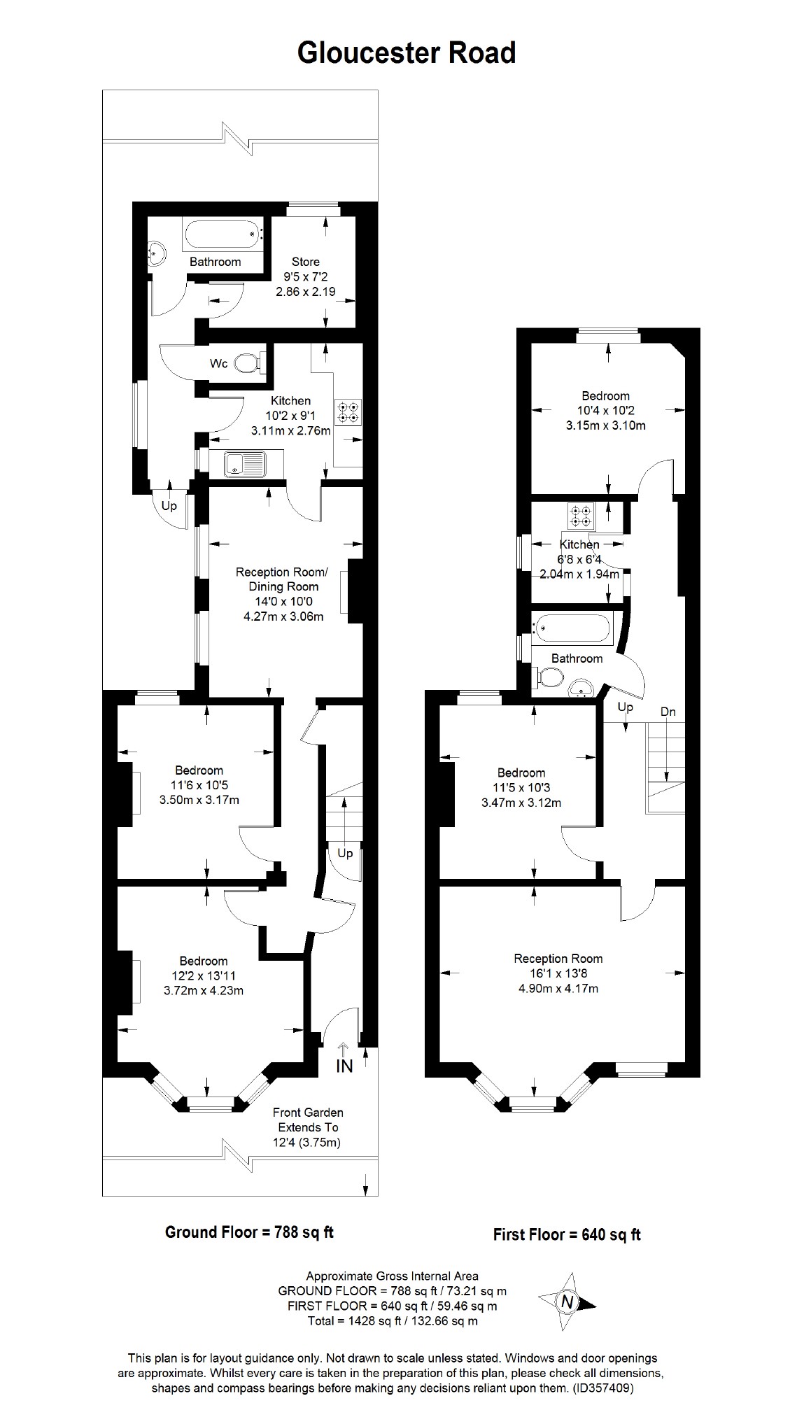 4 Bedrooms Terraced house for sale in Thackeray Avenue, London N17