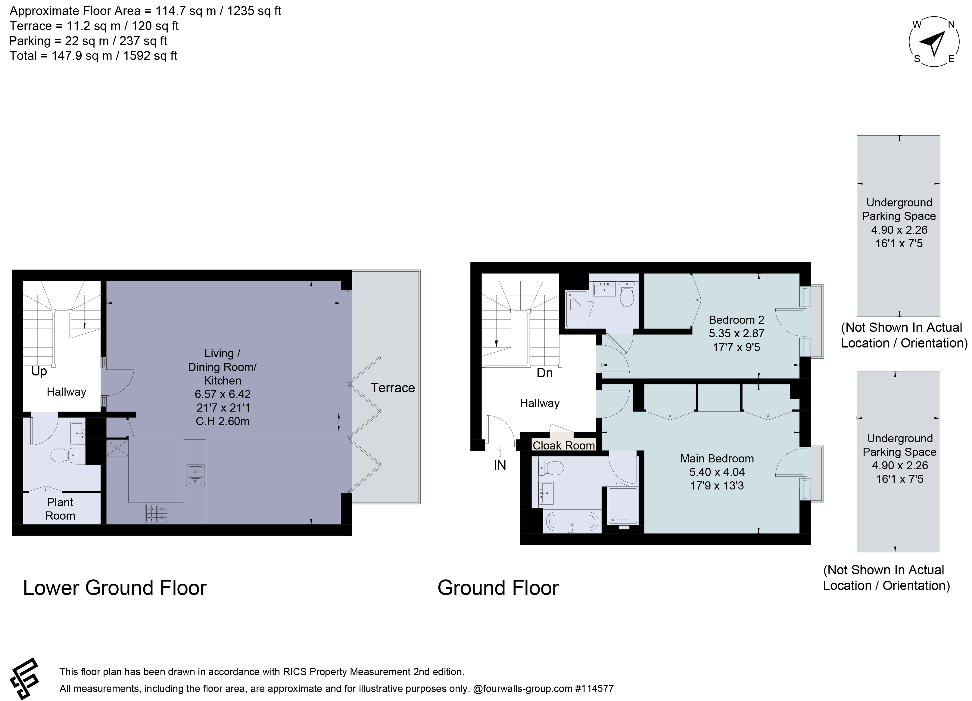 9 Landau Apartments, 72, Farm Lane, London floorplan