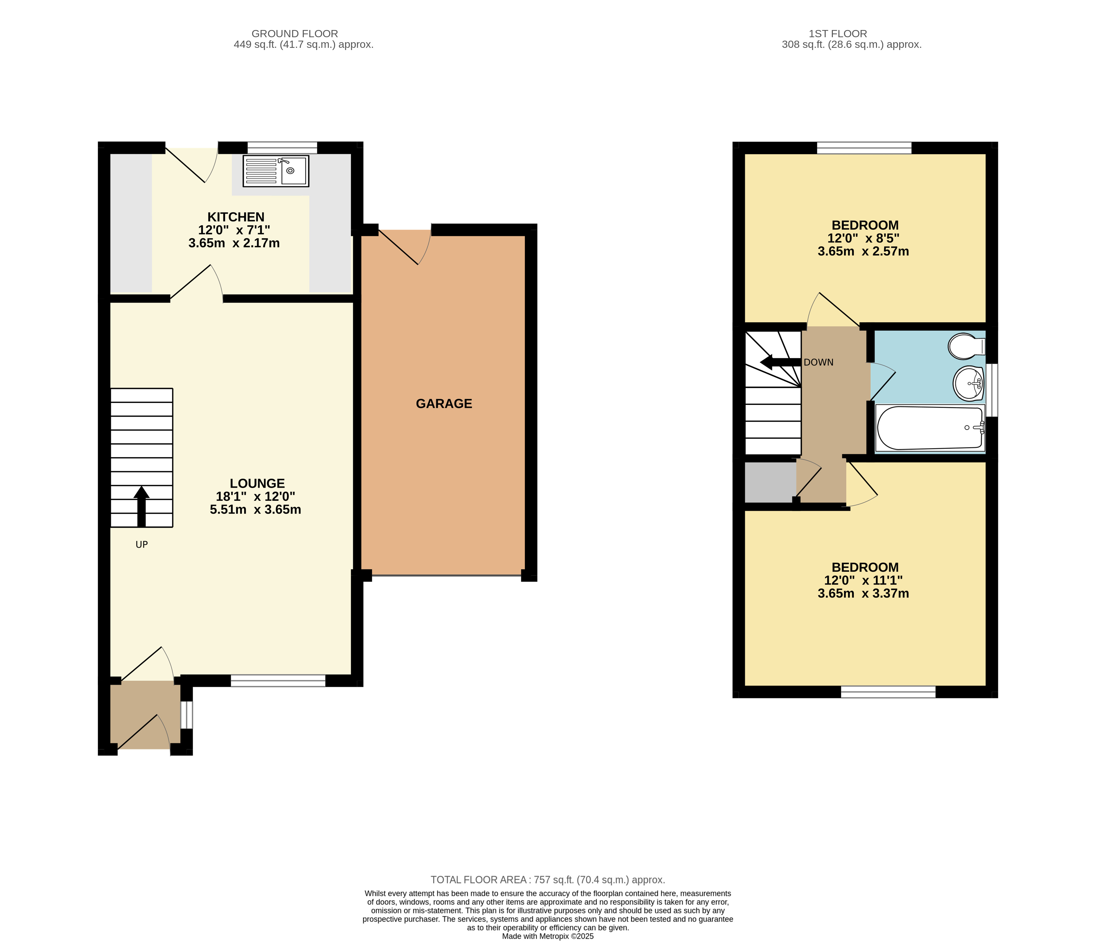 28, Downland, Two Mile Ash floorplan