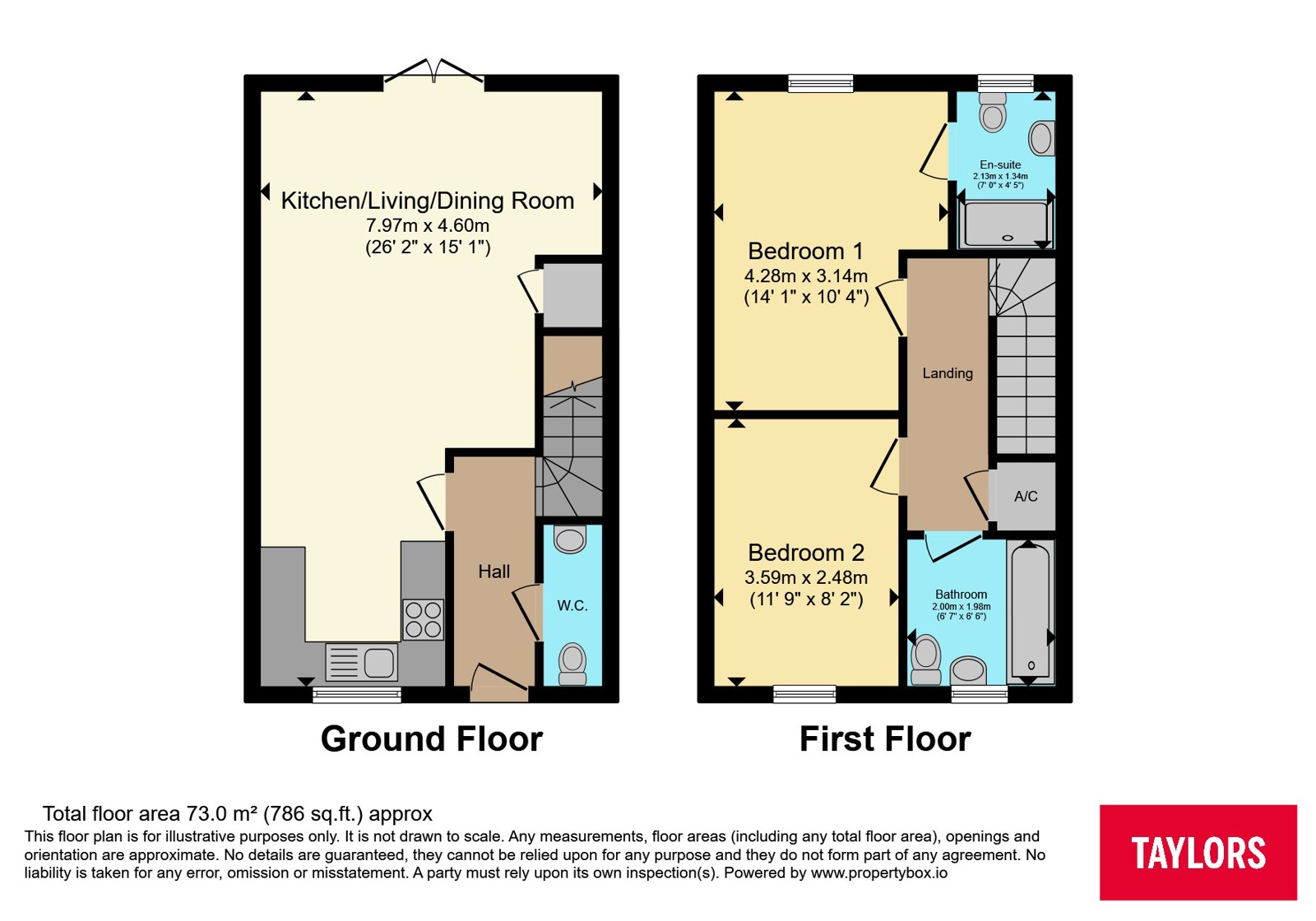 12, Brookes Close, Gloucester floorplan