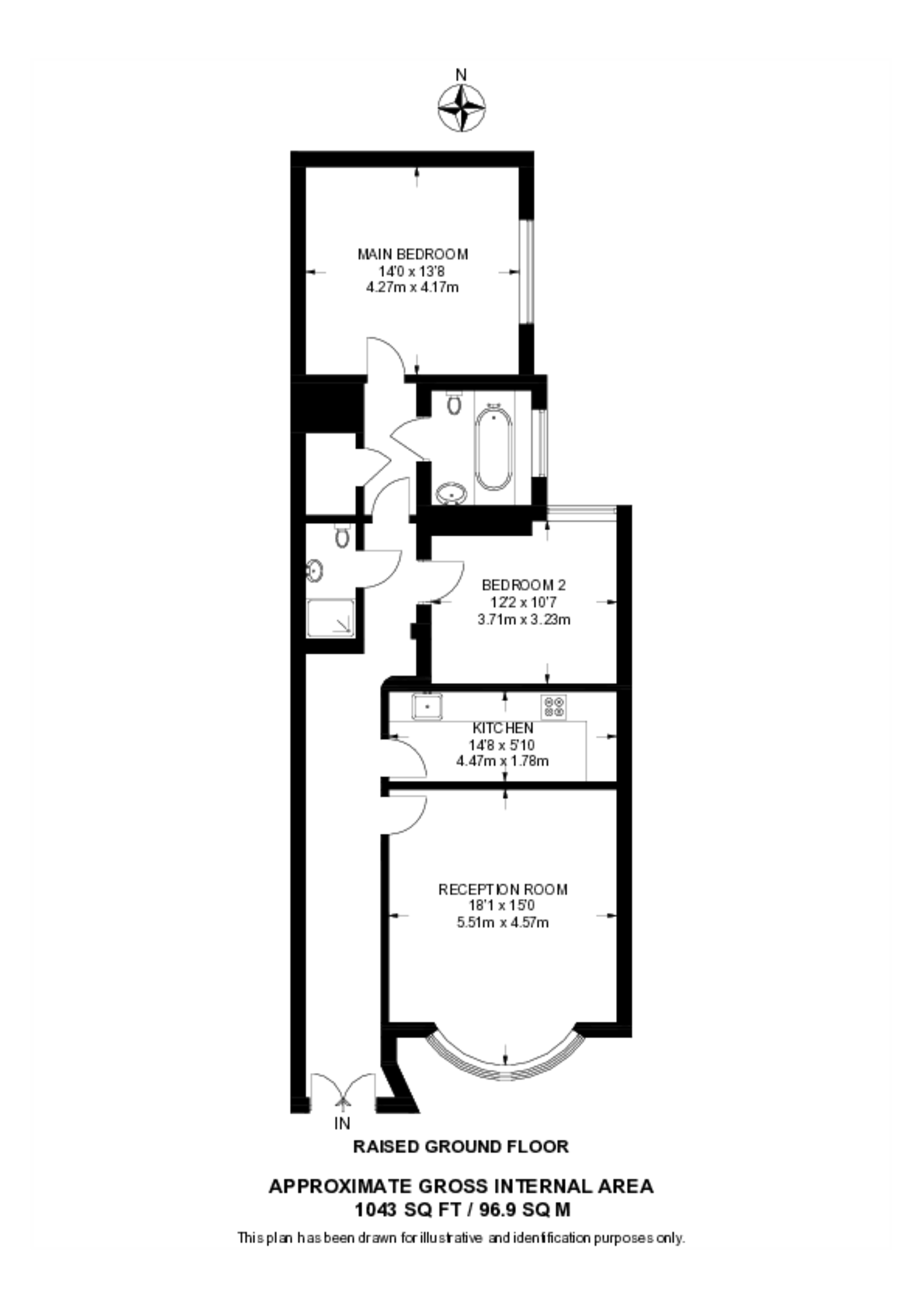 Emperor's Gate, South Kensington floorplan