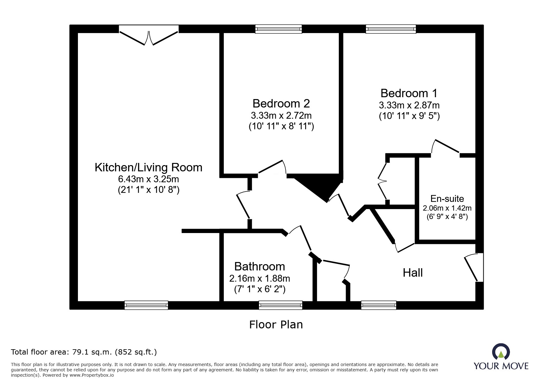50, Sinclair Drive, Hampshire floorplan