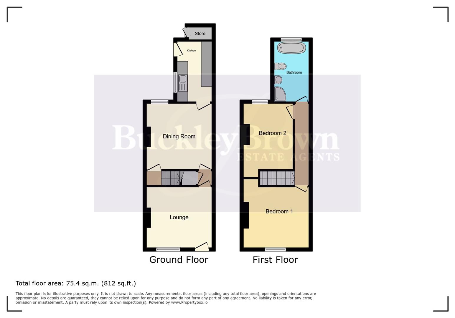 Harrington Street, Mansfield floorplan