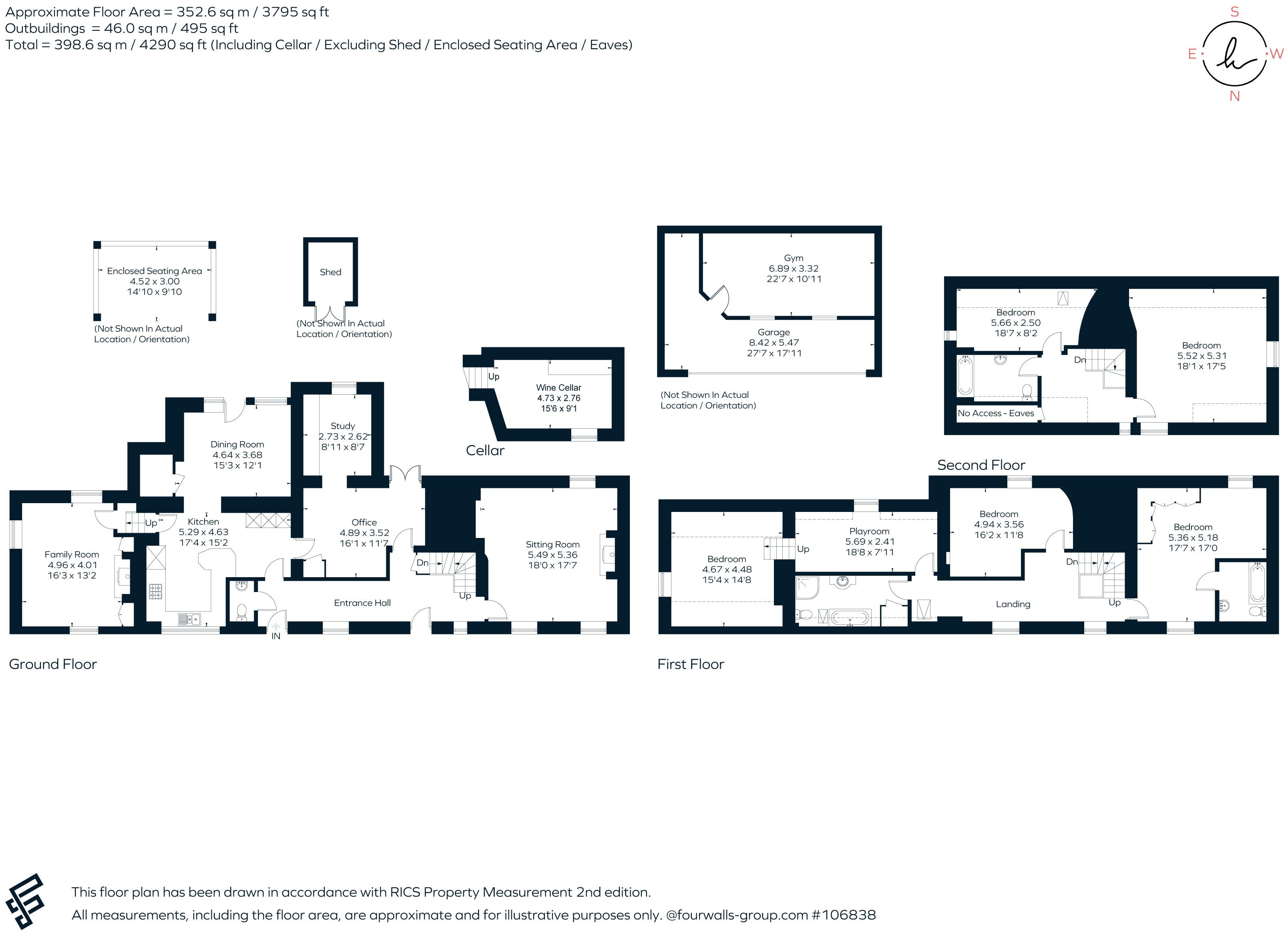 Upper Hyde House, Hyde, Chalford floorplan