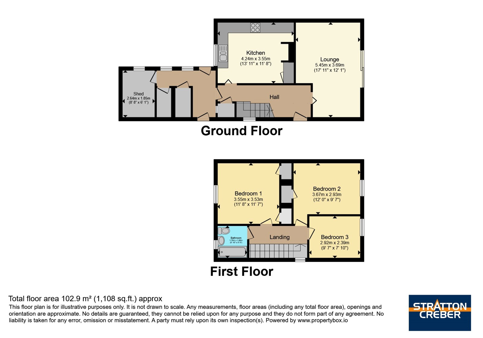 Tregonissey Road, Cornwall floorplan
