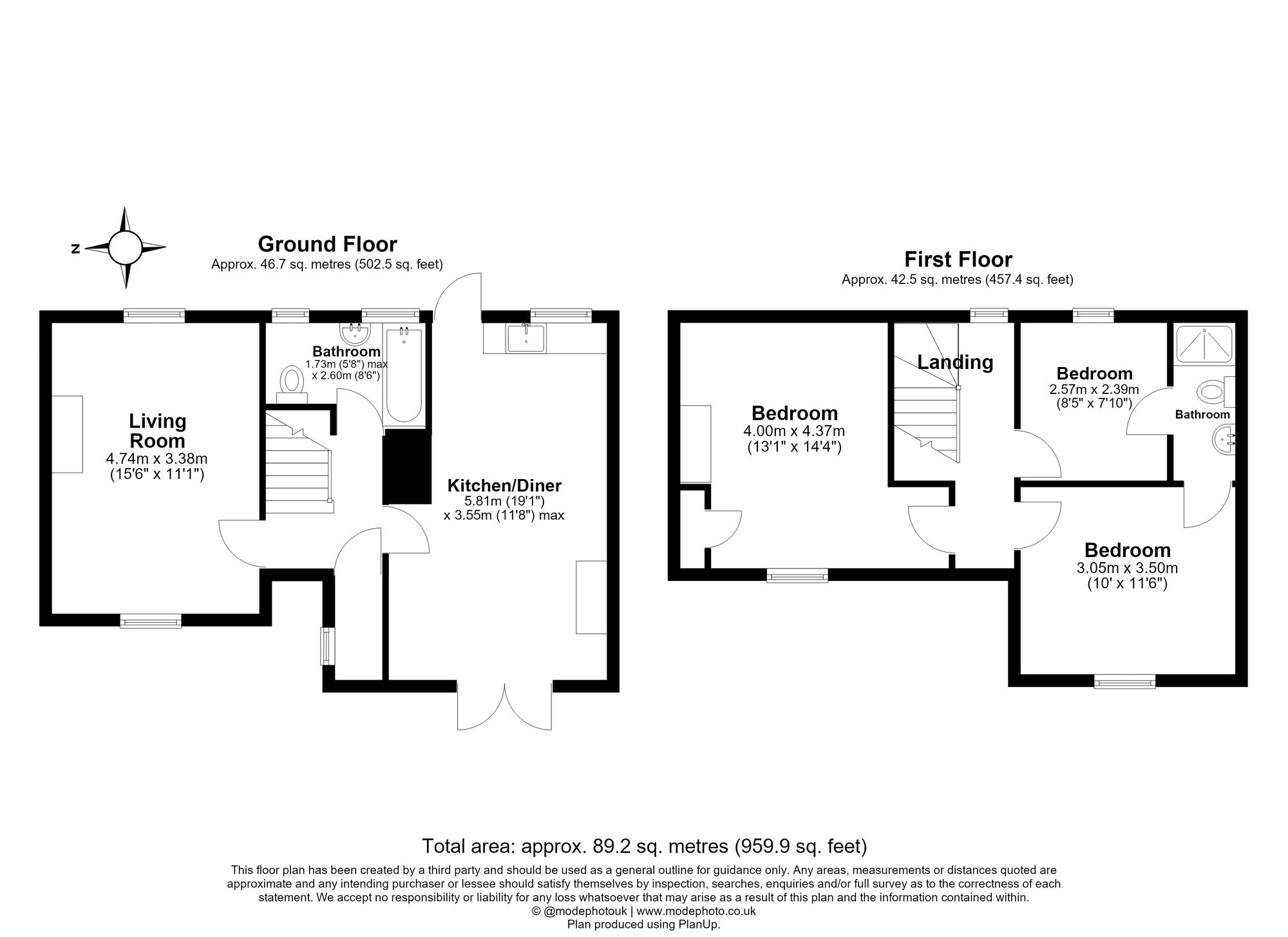 8 Whitwell Road, Hitchin floorplan