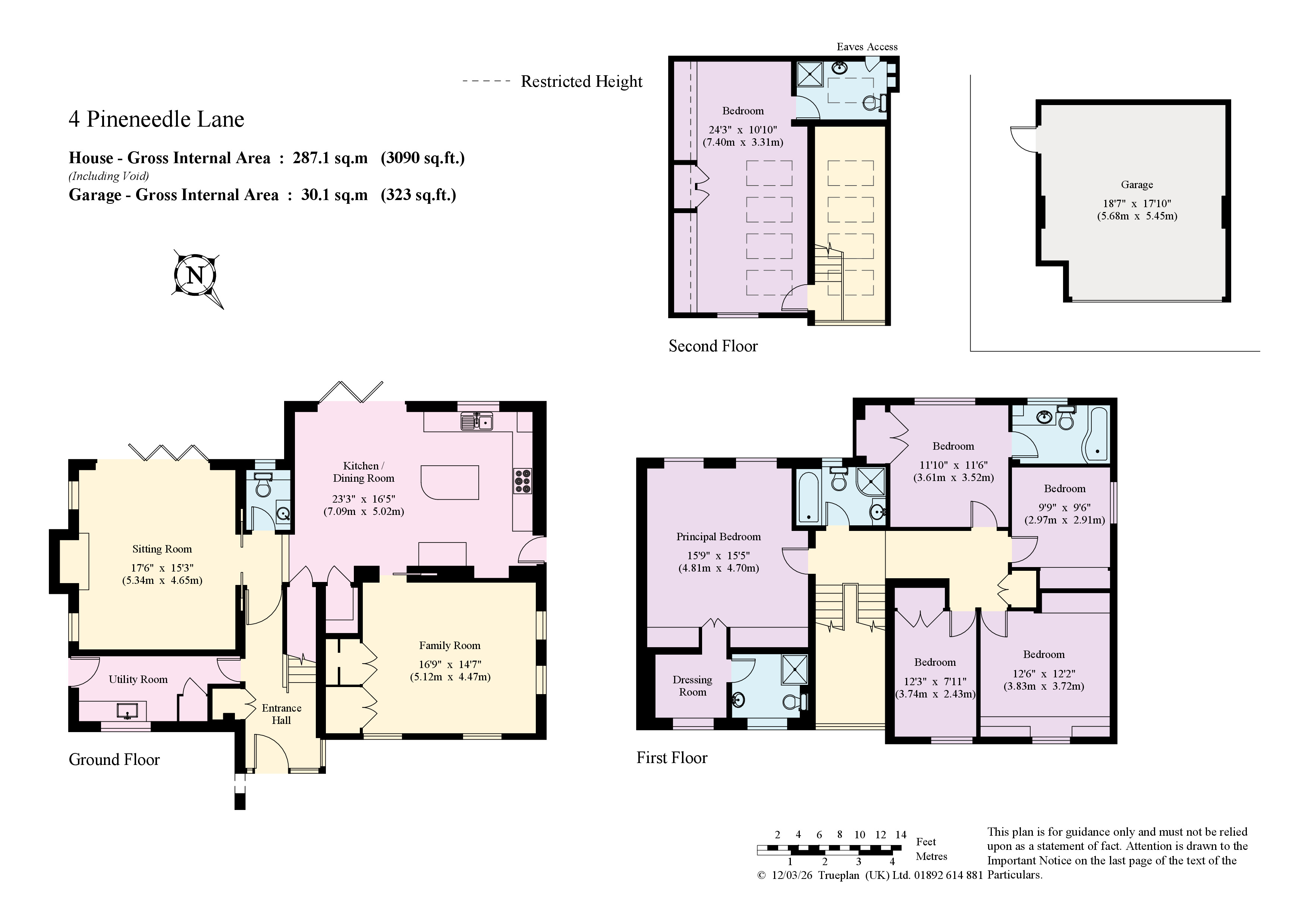 4, Pineneedle Lane, Sevenoaks floorplan