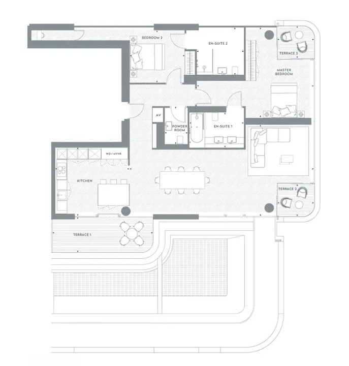 Worship Street, London floorplan