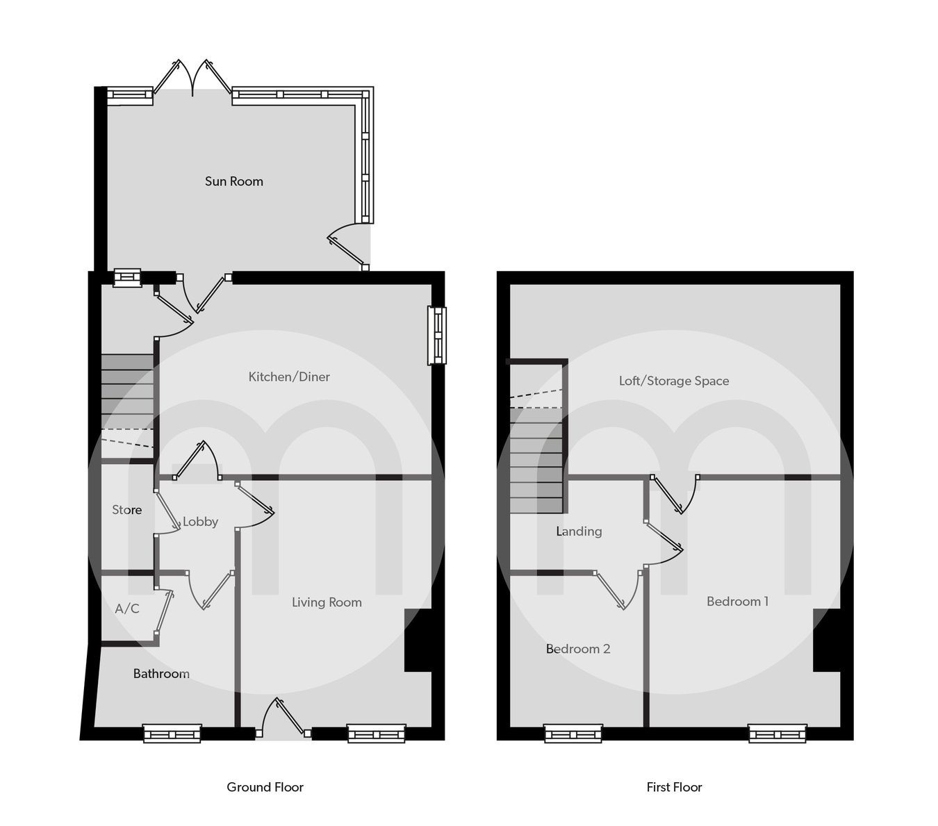1 The Retreat, Bradford Street, Braintree floorplan
