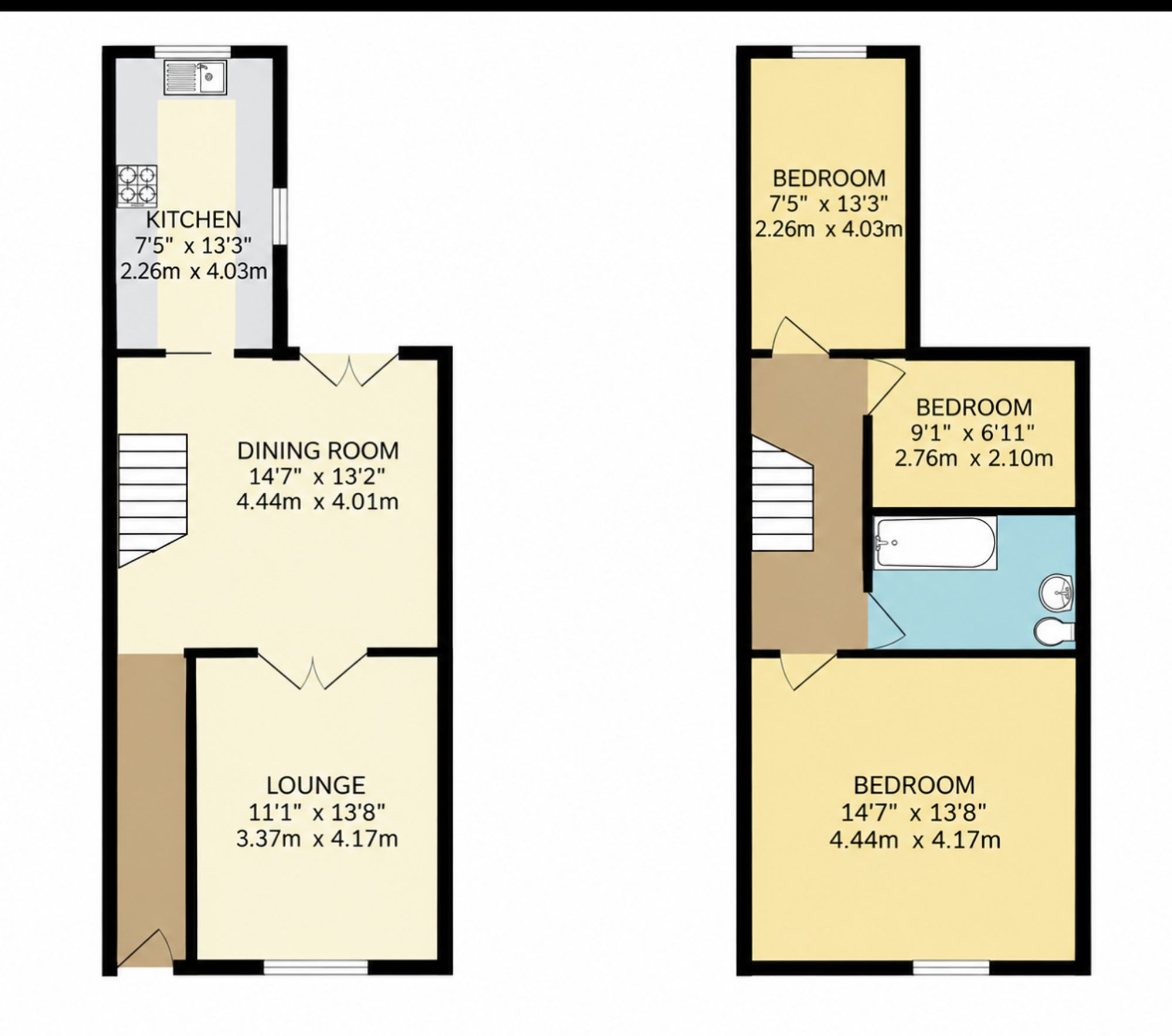 7 Mill Street, Wigan floorplan