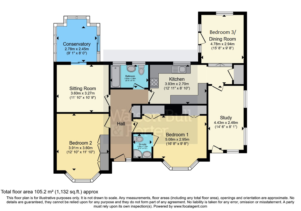 Linden Lea,, High Street, Ventnor floorplan
