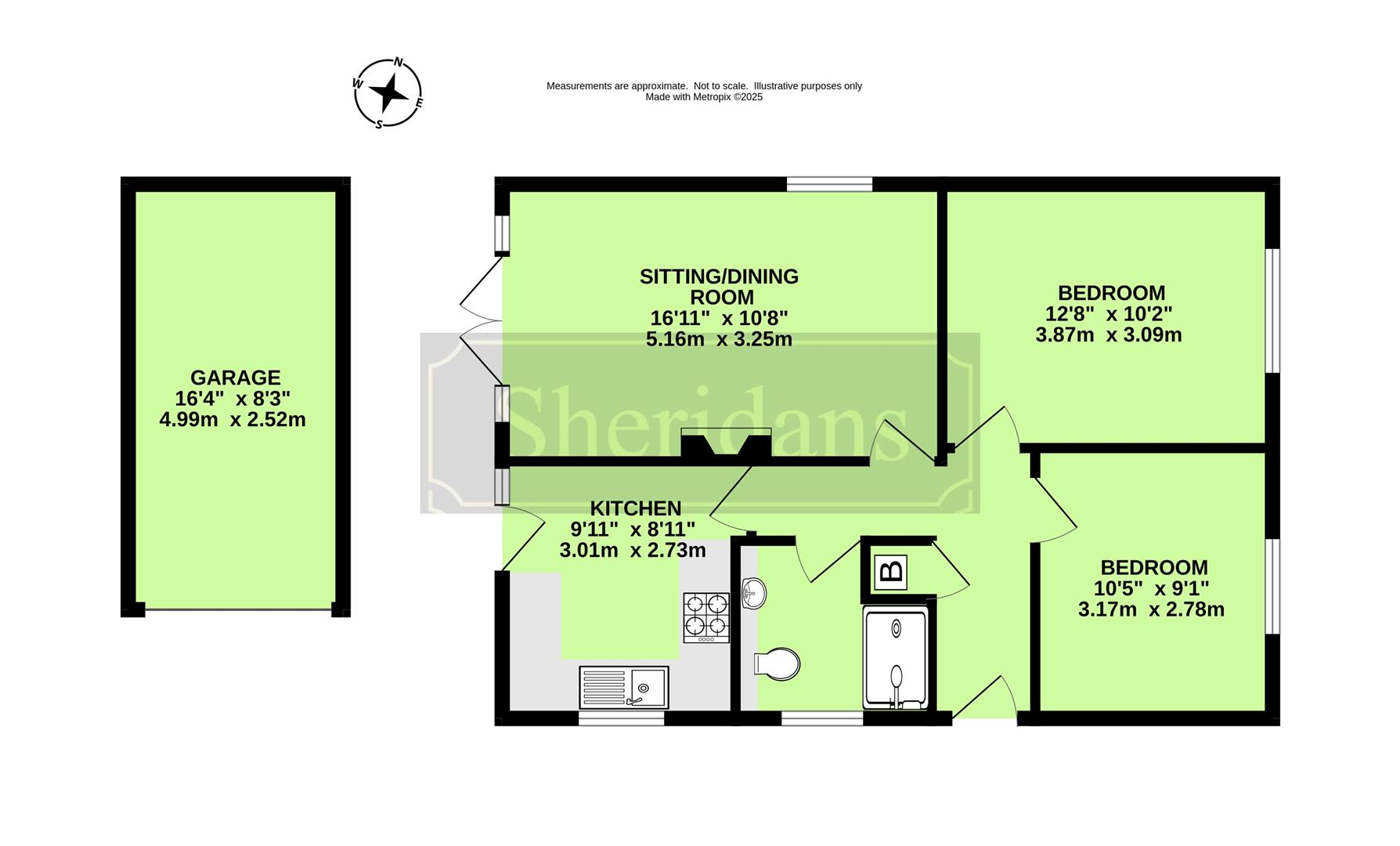 16, Browse Close, Bury St. Edmunds floorplan