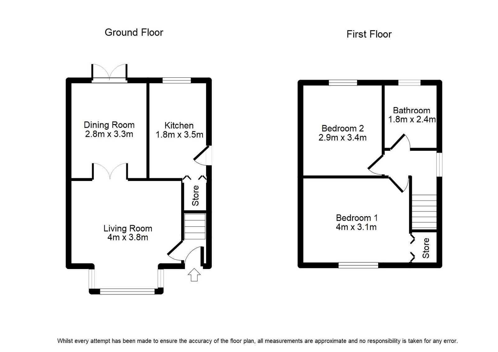 15, Ryecroft Avenue, Bury floorplan