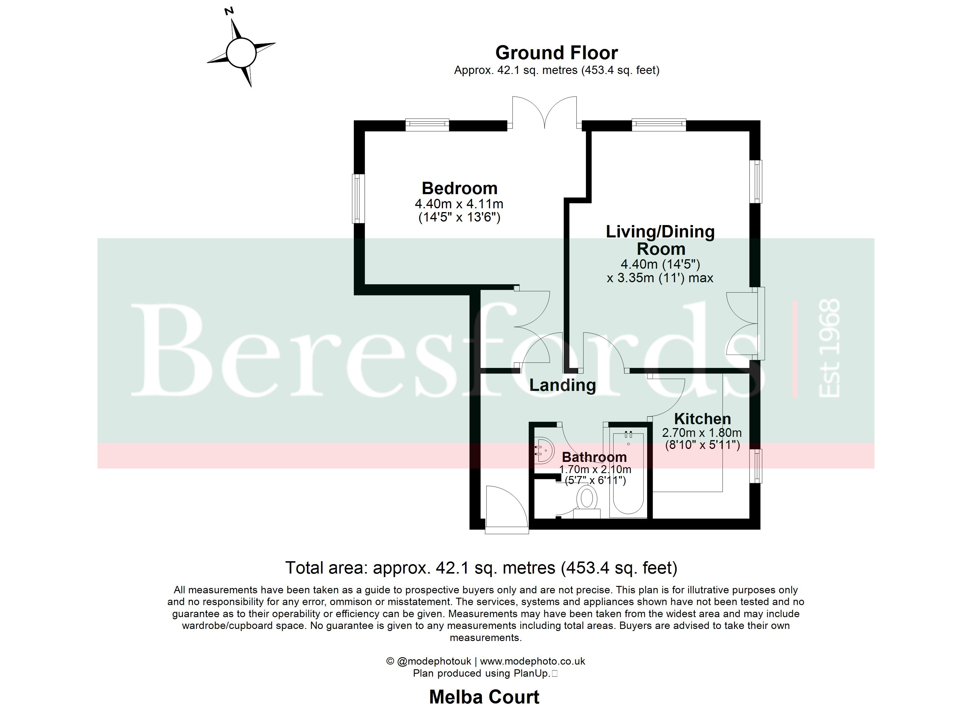57, Melba Court, Chelmsford floorplan