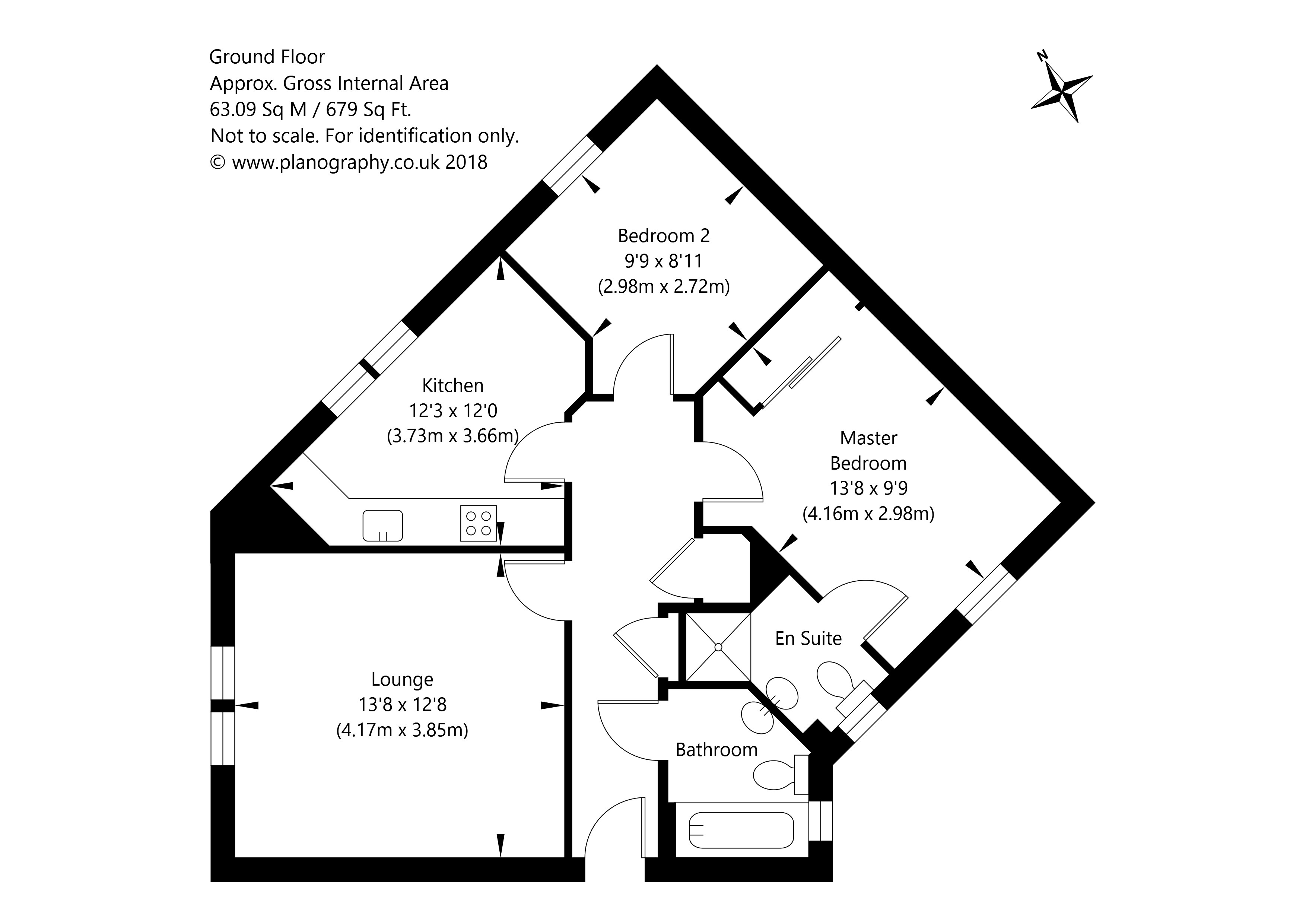 2 Bedrooms Flat for sale in 57 Suthren Yett, Prestonpans EH32