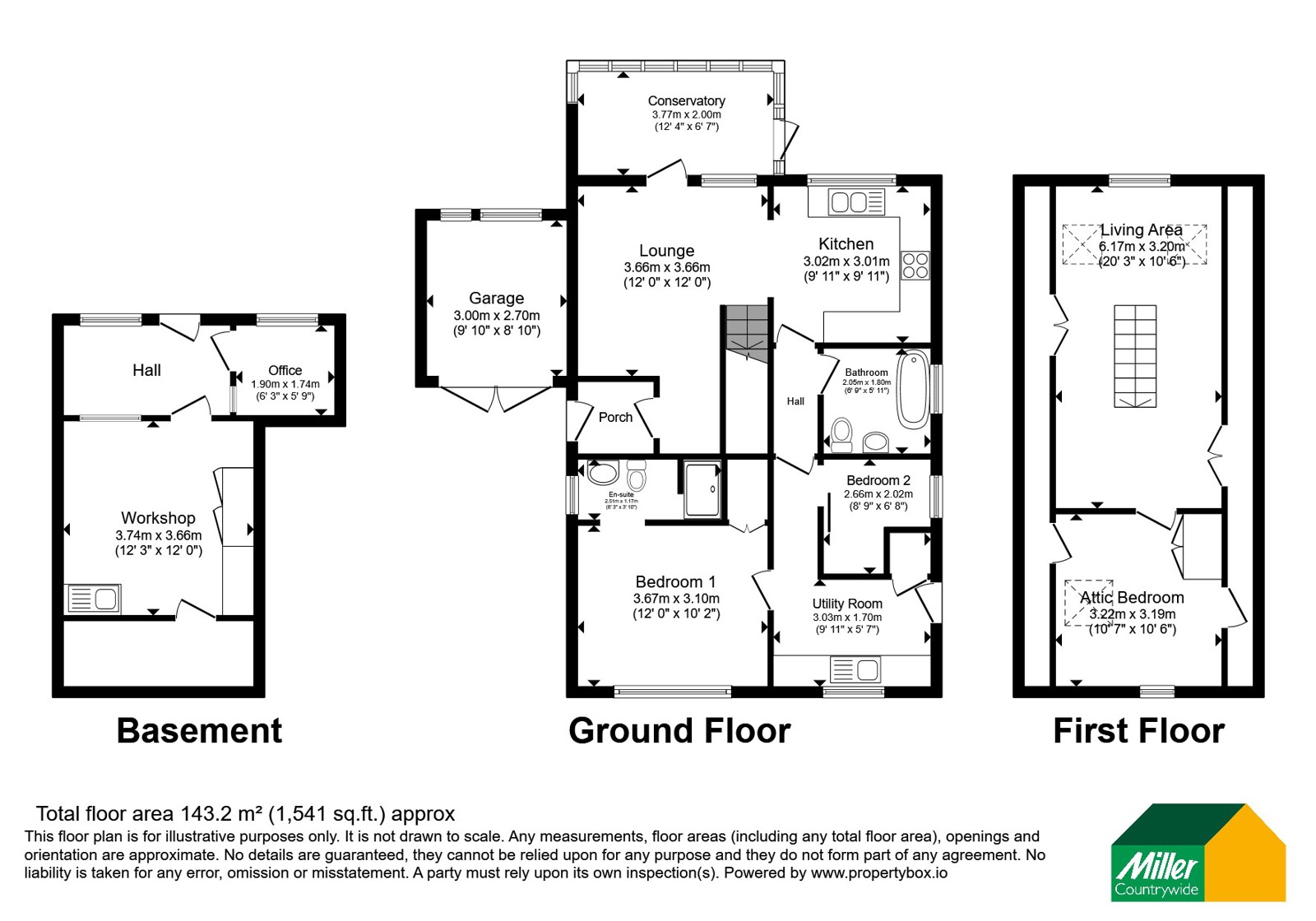 13, Lower Gurnick Road, Penzance floorplan