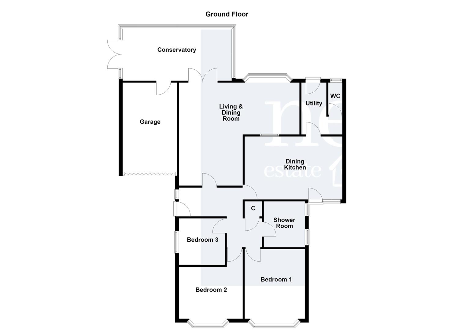 2, Manor Farm Close, Leicester floorplan