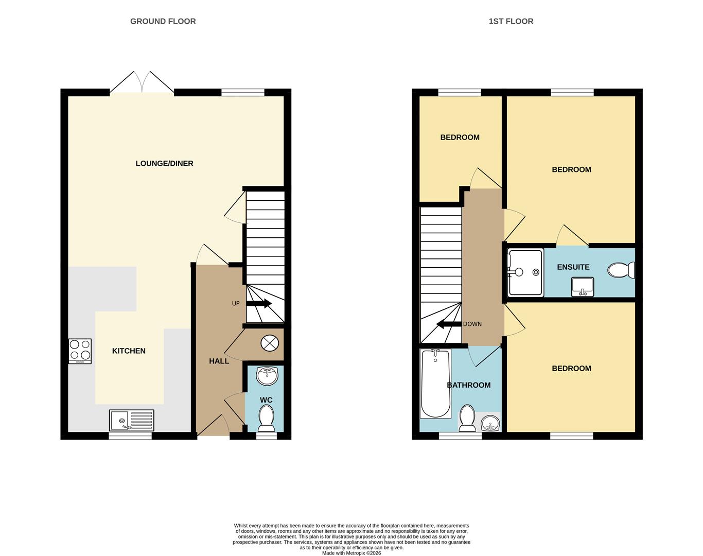 2, Sandy Hill, St. Austell floorplan