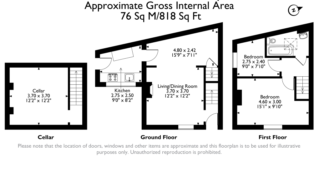 22, Willans Road, Dewsbury floorplan