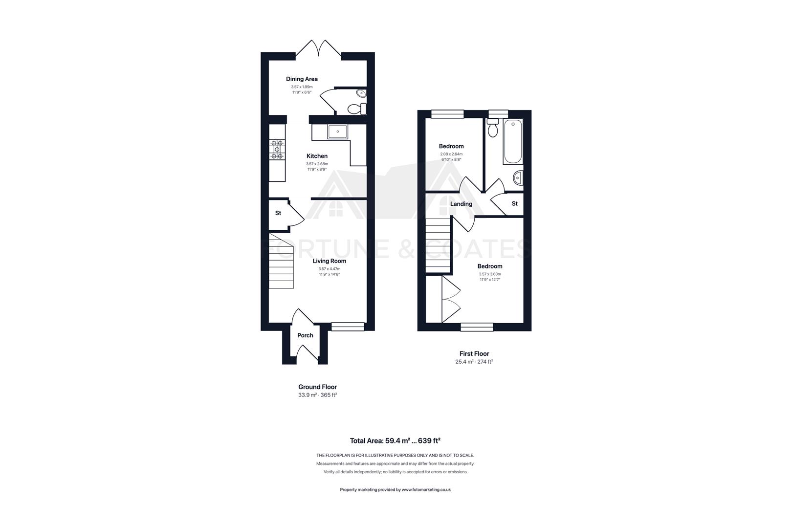 66, Tickenhall Drive, Harlow floorplan
