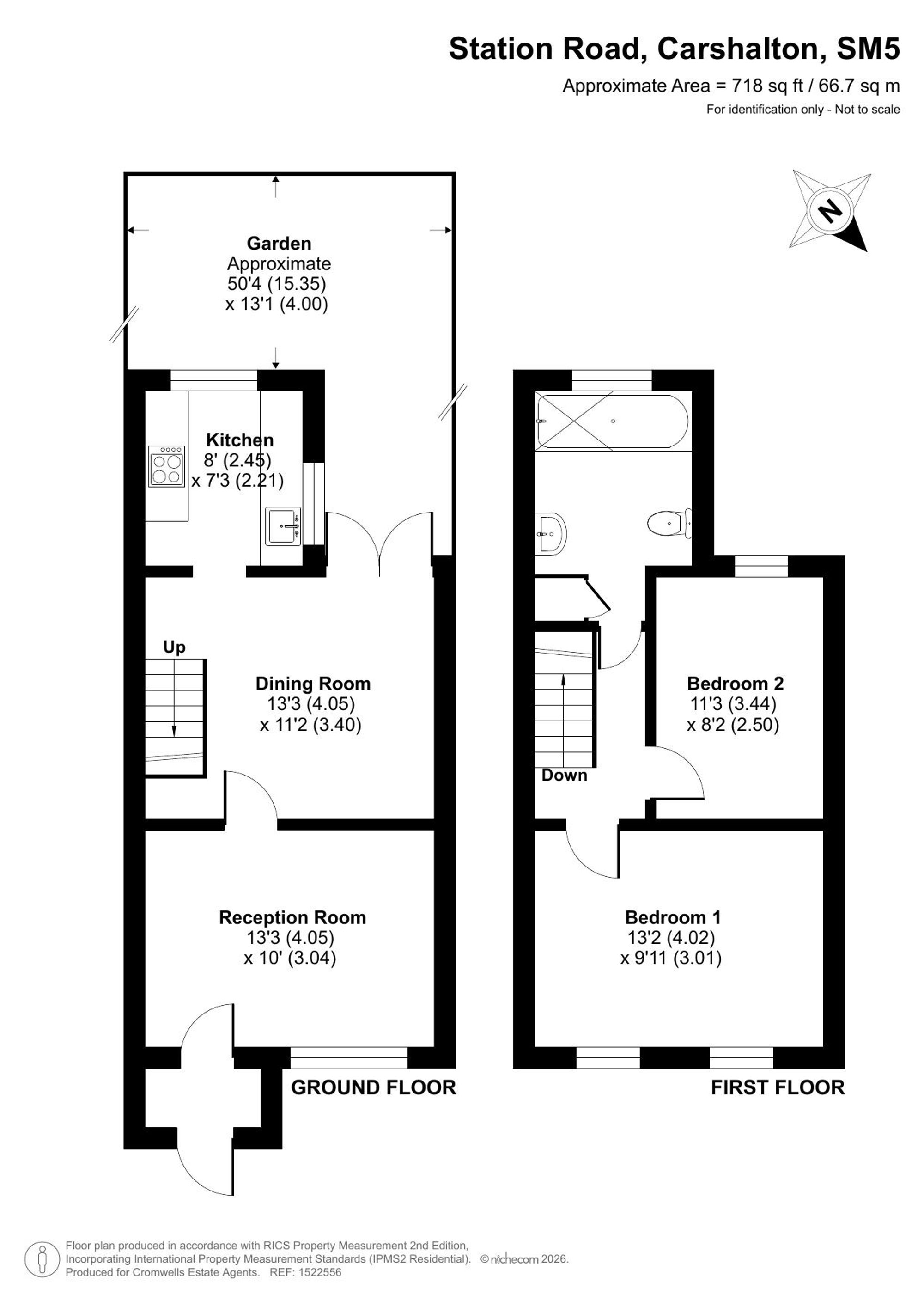 36 Station Road, Carshalton floorplan