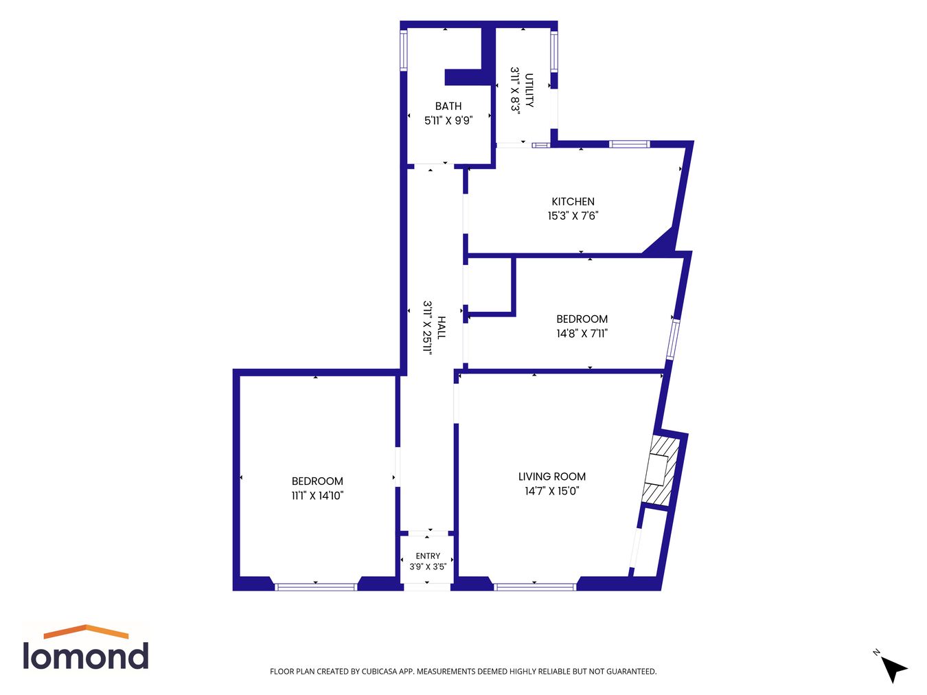 94, East Road, Irvine floorplan