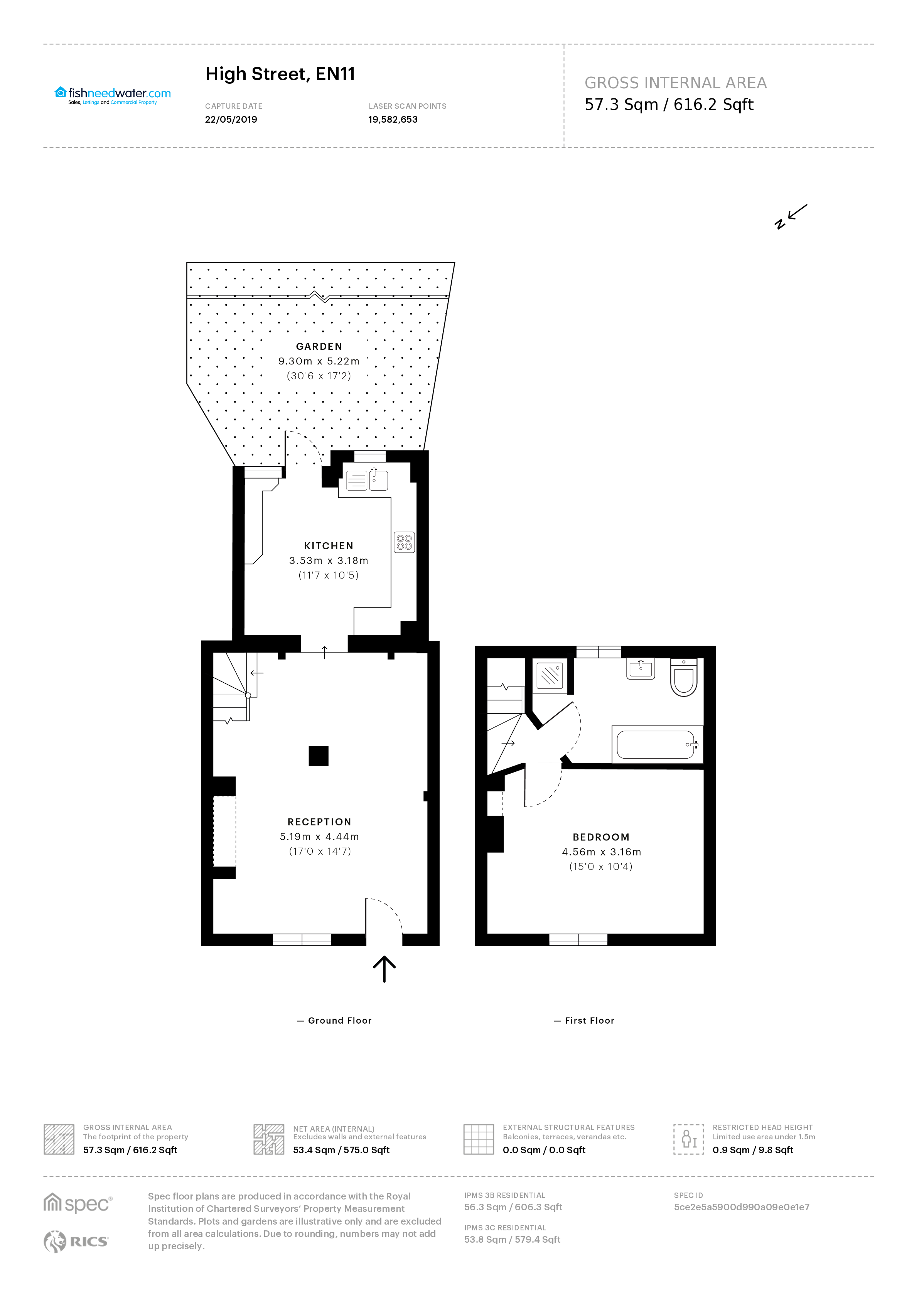 1 Bedrooms Cottage for sale in High Street, Hoddesdon, (Jh) EN11