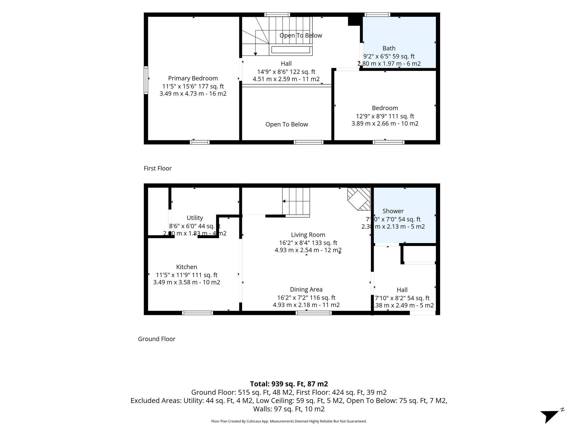 The Workshop, Paradise, Coldingham floorplan