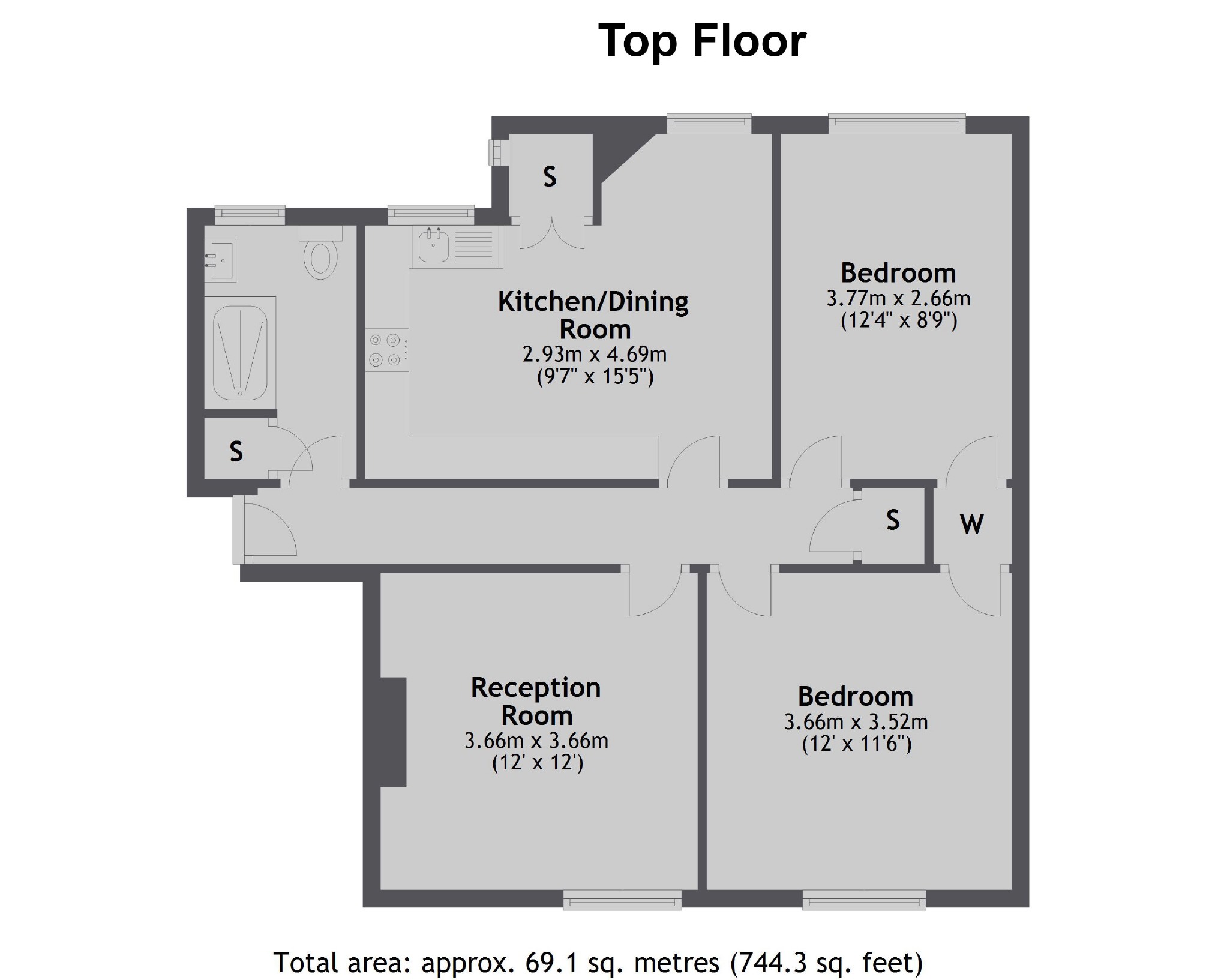 2 bed flat for sale in St. Andrews Square, Surbiton KT6 Zoopla