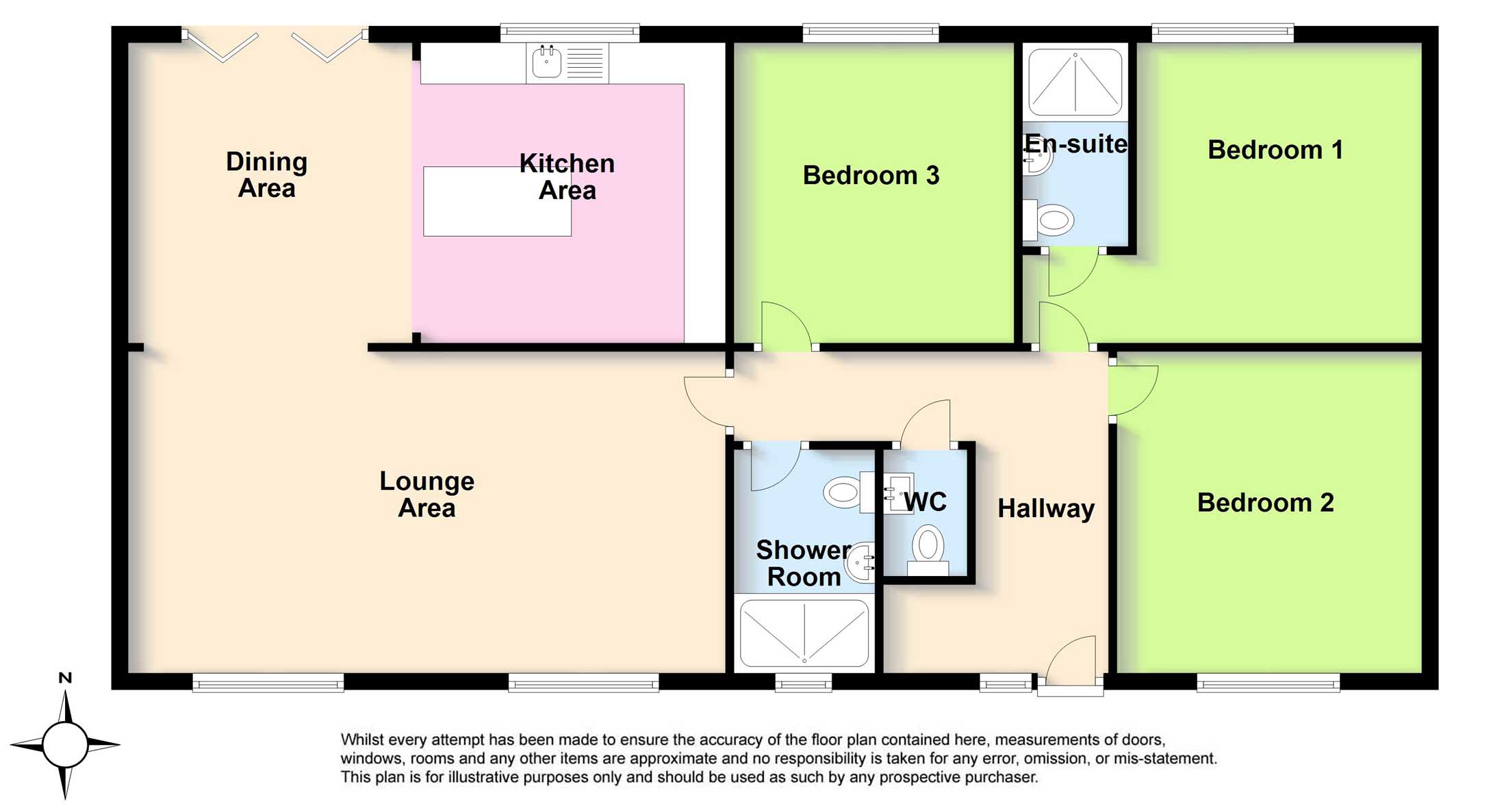 Manor Road, Rustington, Littlehampton BN16, 2 bedroom bungalow for sale
