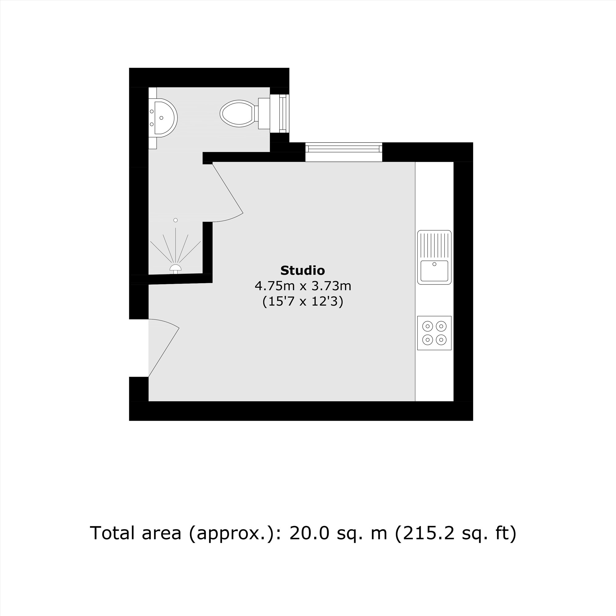 75E, Bridge Road, East Molesey floorplan