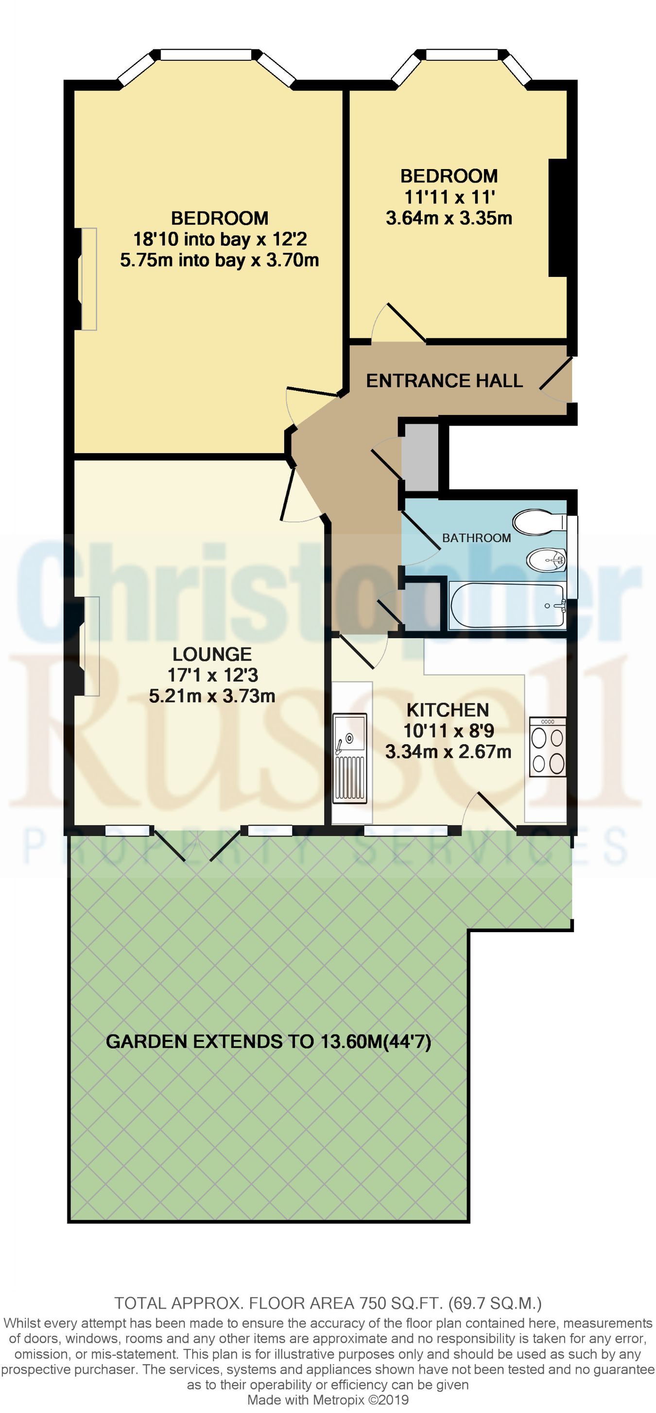 369, Old Farm Avenue, Sidcup floorplan