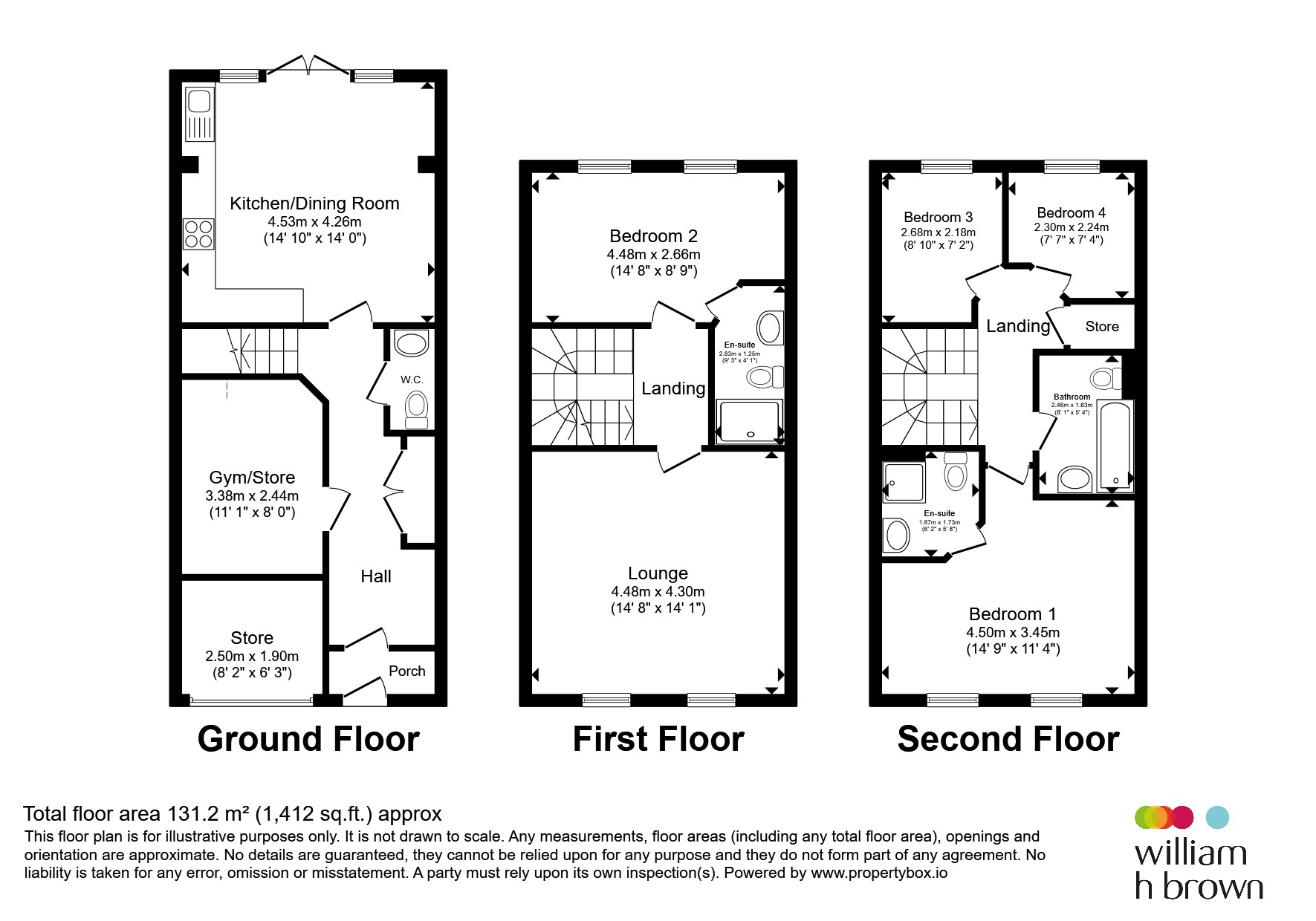 6, Hawthorne Drive, Rotherham floorplan