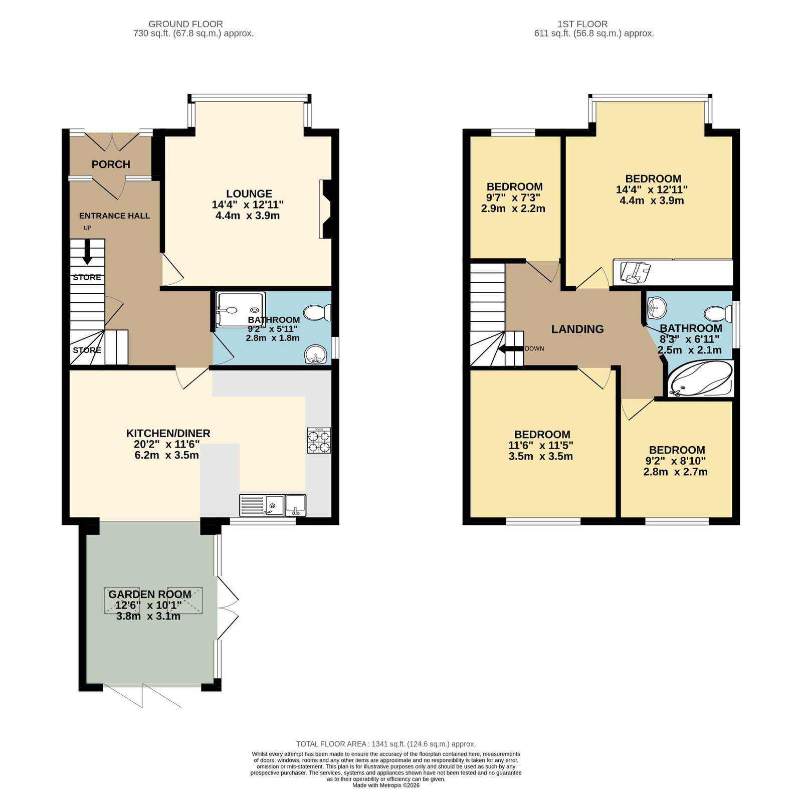 213, Westbrook Avenue, Margate floorplan