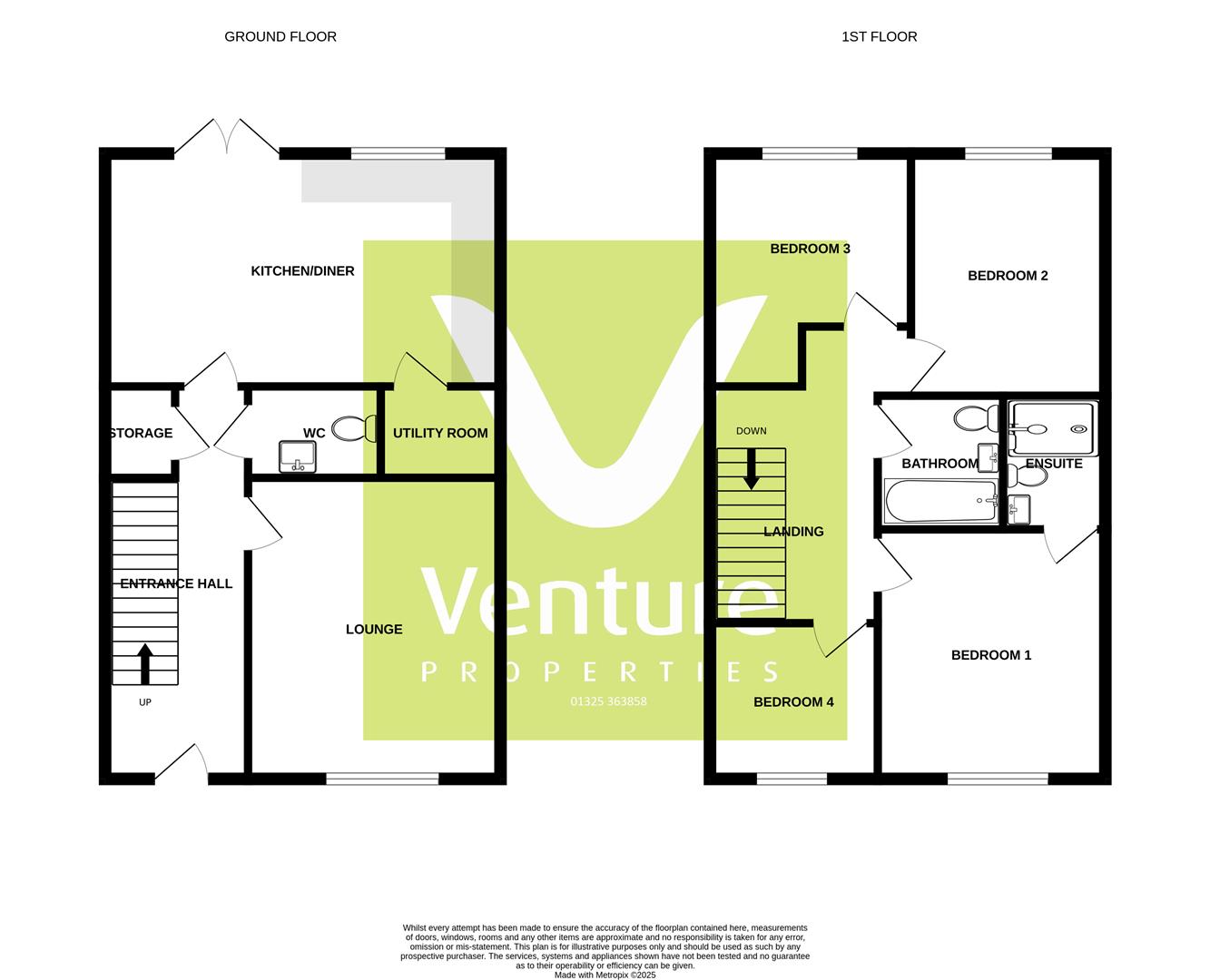 49, Mulberry Avenue, Darlington floorplan