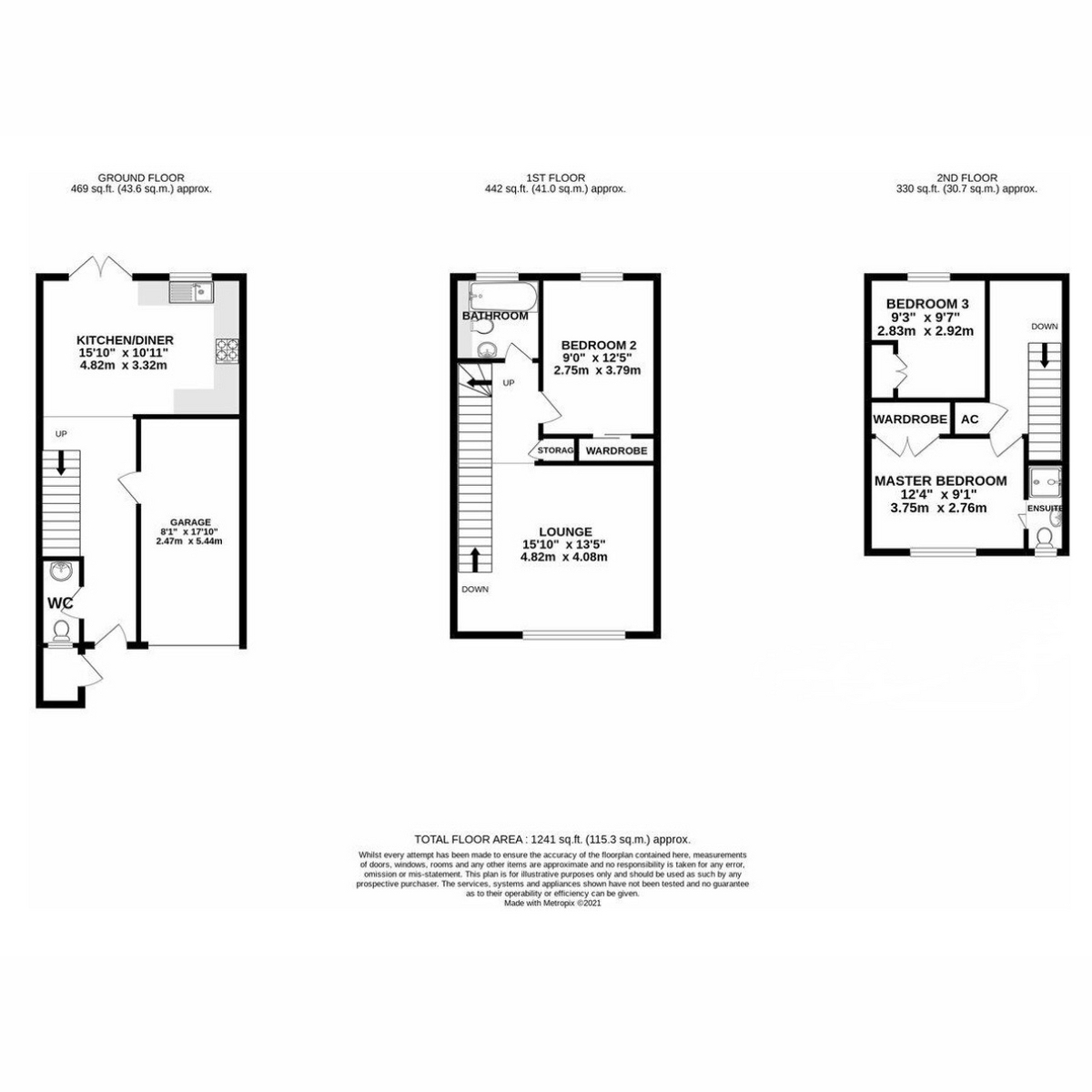 8, The Glen, Bromley floorplan