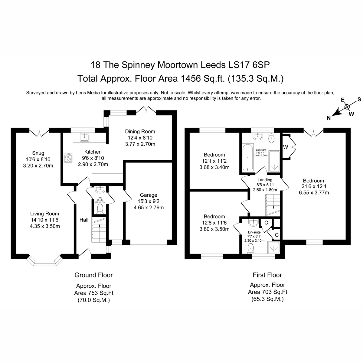 18, The Spinney, Leeds floorplan