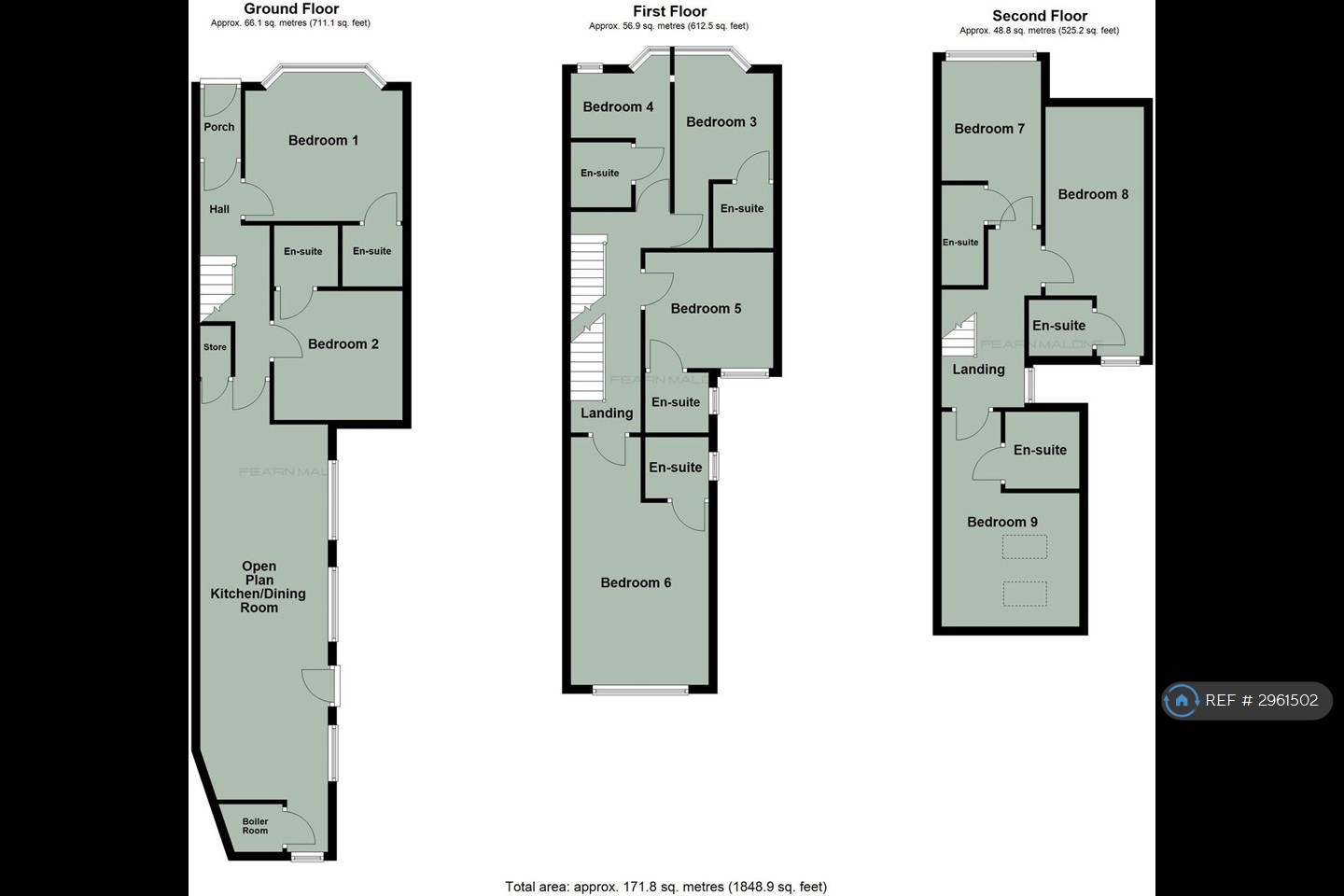 St Patricks Road, Coventry floorplan