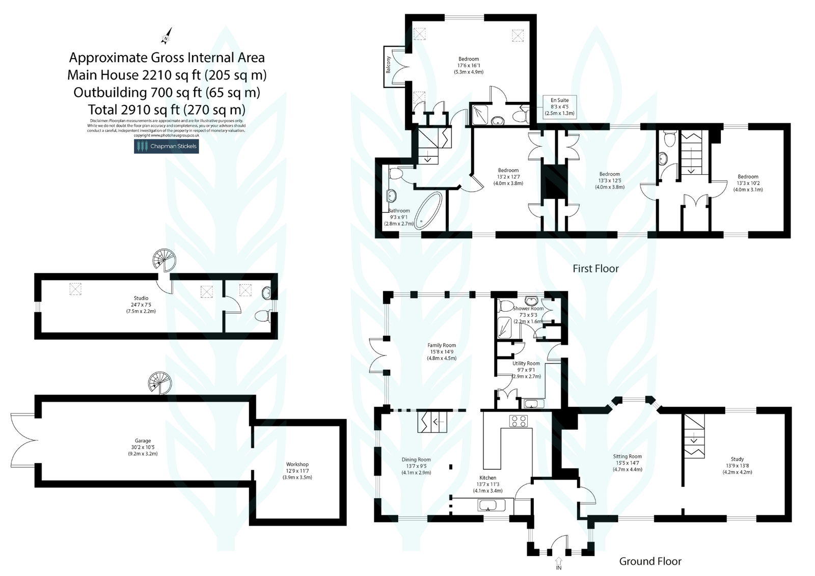 Whiteladys, Raydon Road, Ipswich floorplan