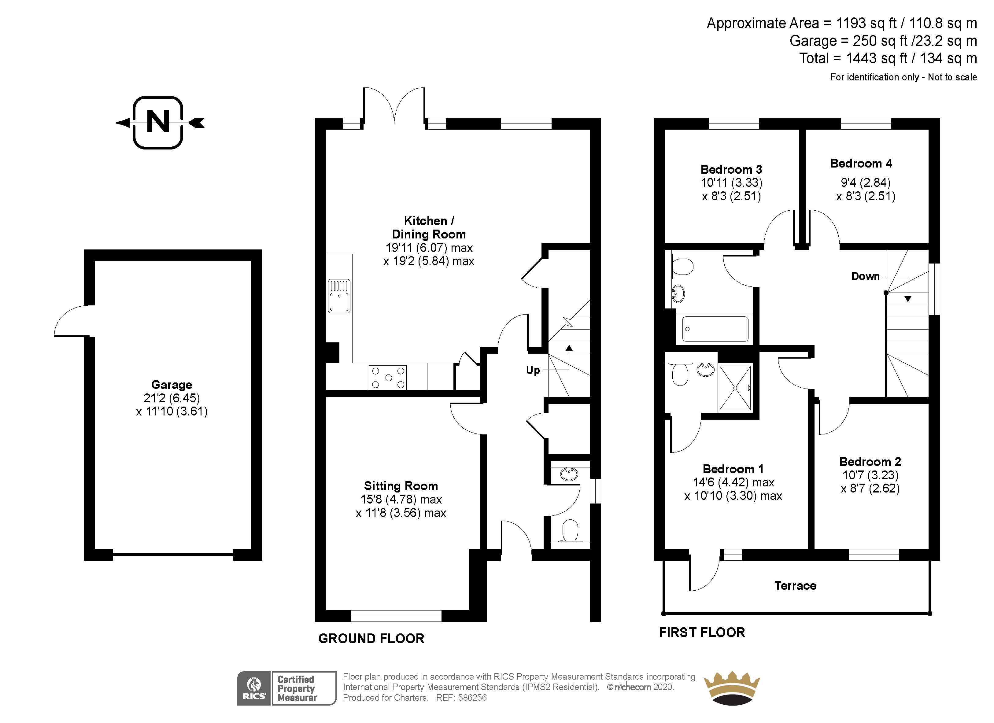 3, Roman Drive, Hampshire floorplan