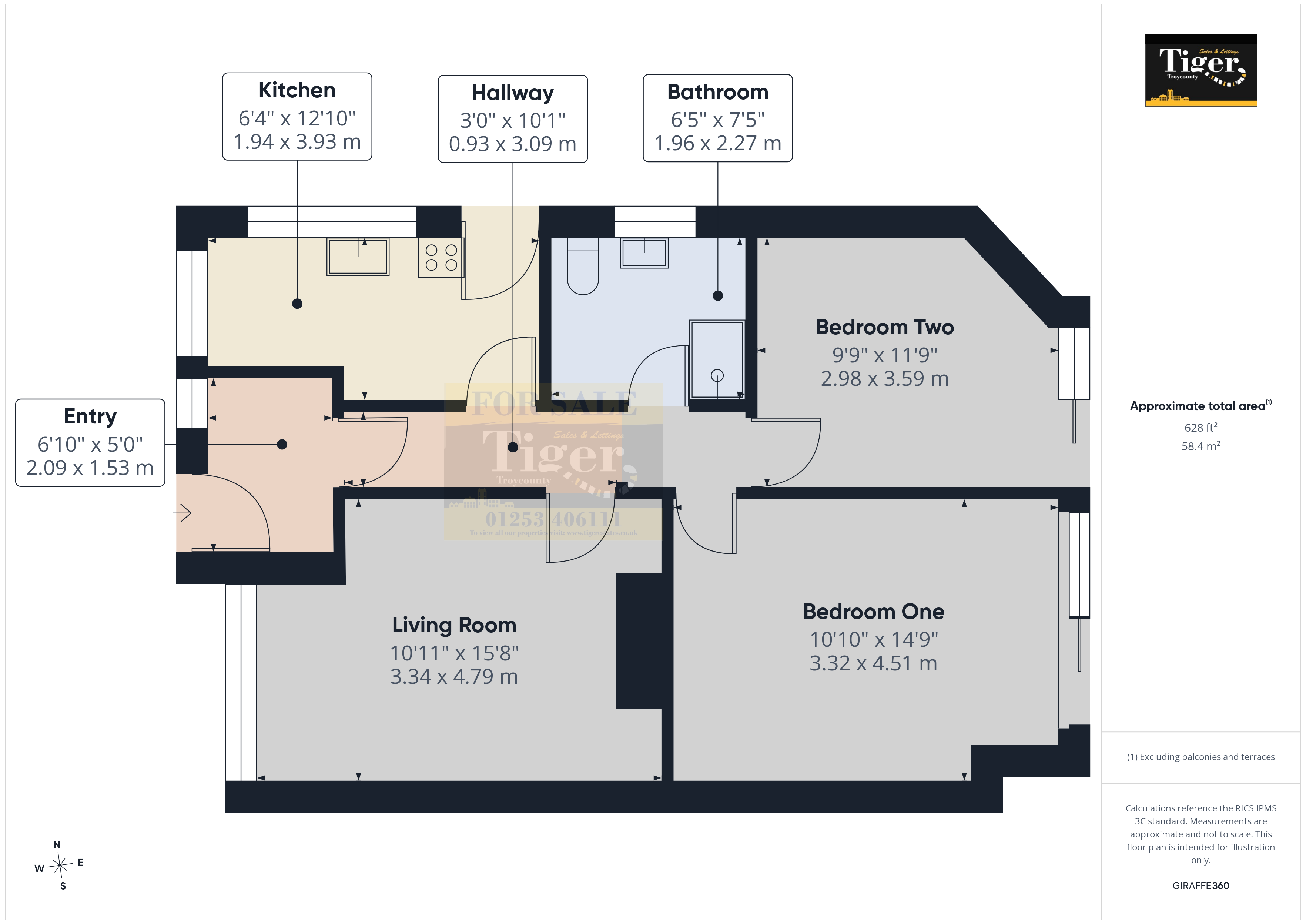 19, Kinross Crescent, Blackpool floorplan