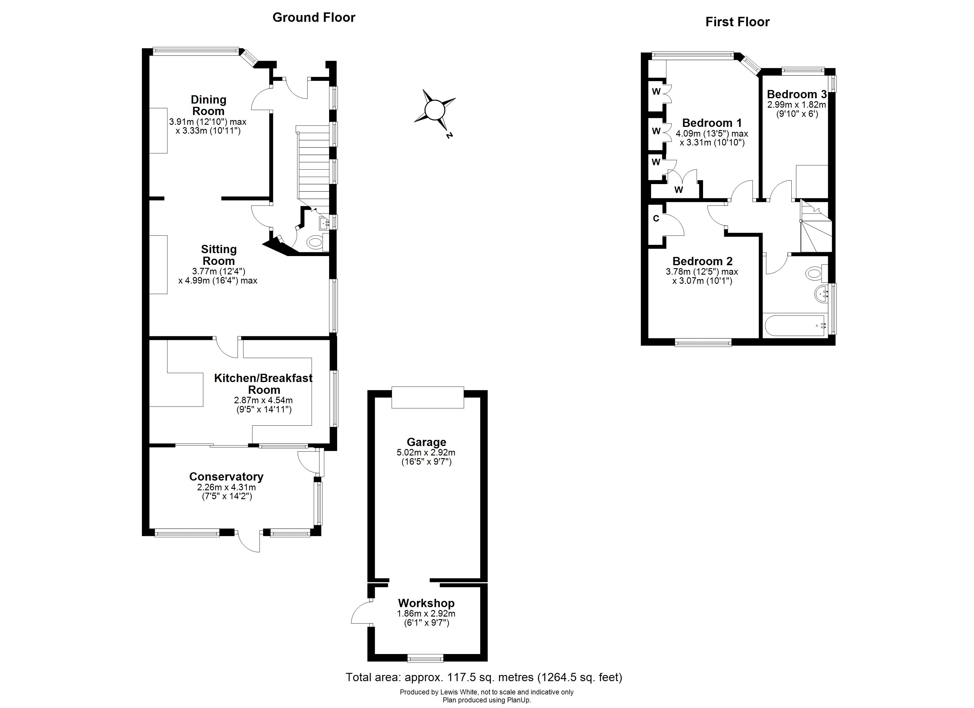 3 Bedrooms Semi-detached house for sale in Sandcross Lane, Reigate, Surrey RH2