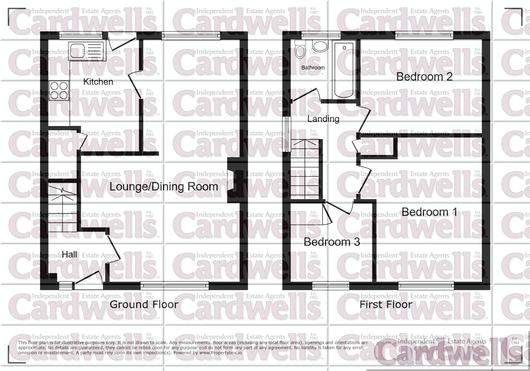 35, Higher Ridings, Bolton floorplan