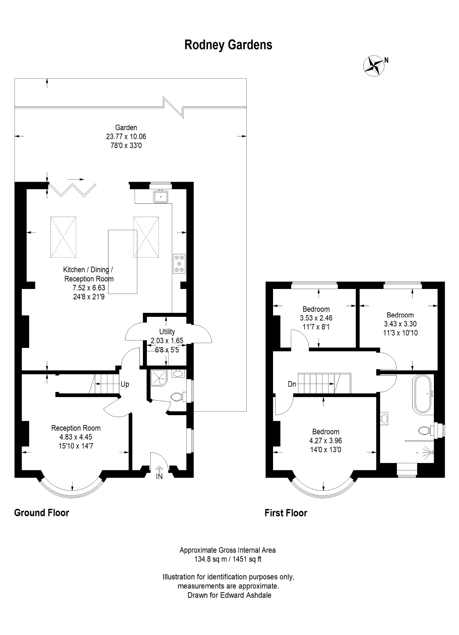 3, Rodney Gardens, West Wickham floorplan