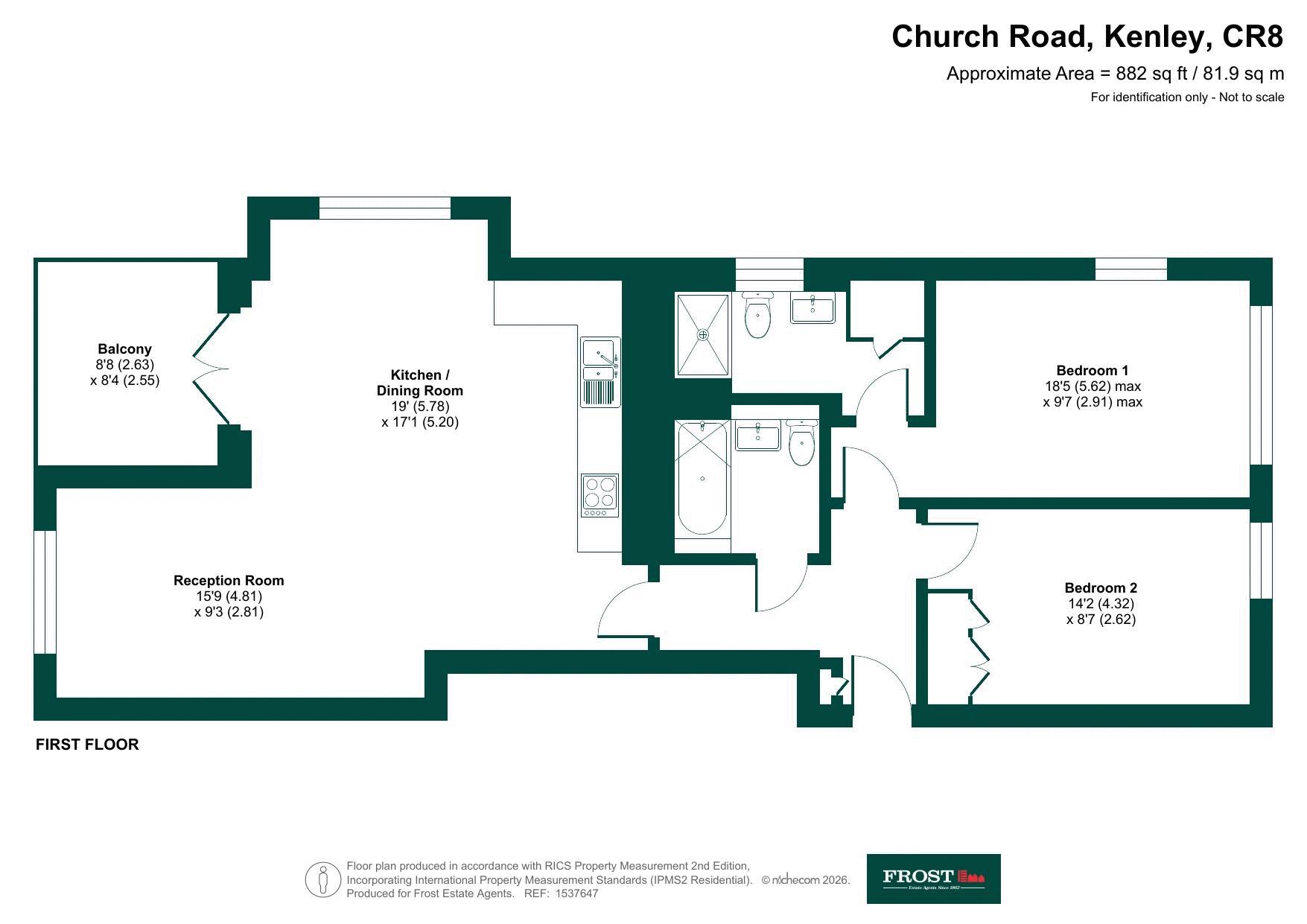 4 Church Road, Kenley floorplan