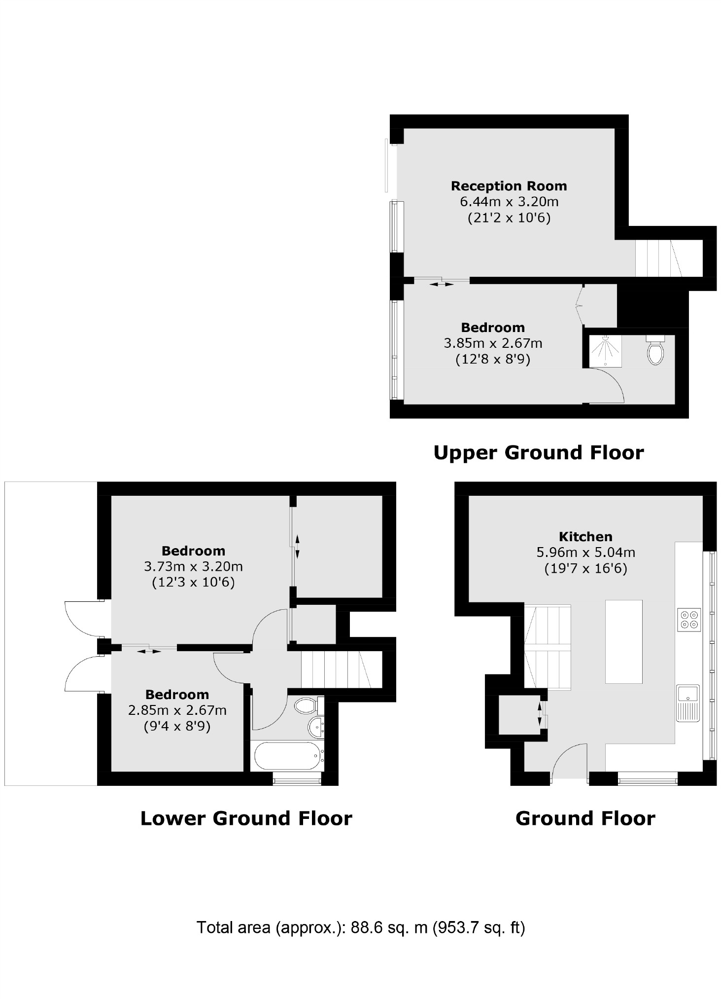 40, Spedan Close, London floorplan