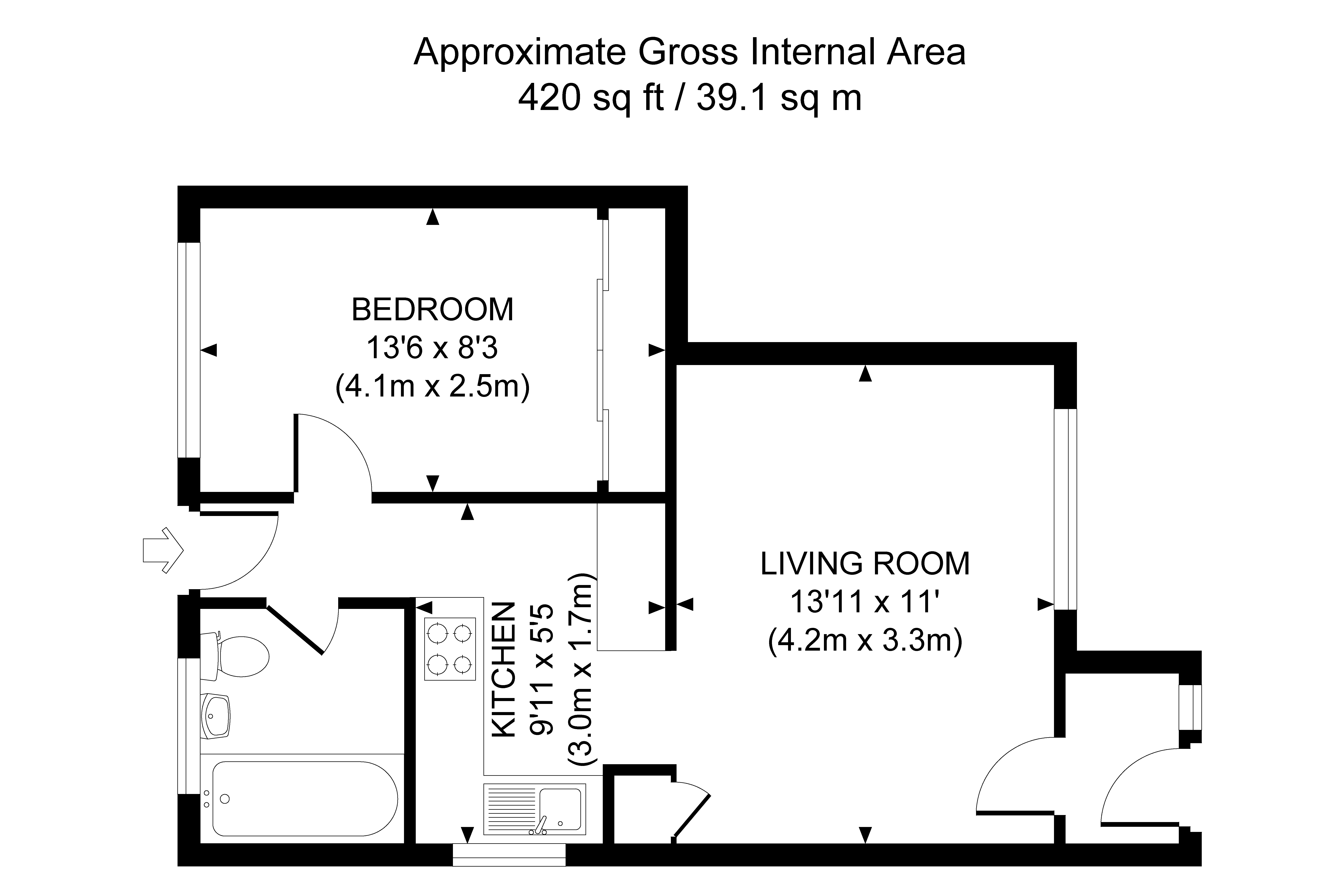 2 Bedrooms Flat for sale in Queens Road, Knaphill, Woking GU21
