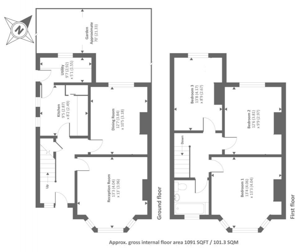 3 Bedrooms Detached house for sale in Slough, Berkshire SL1