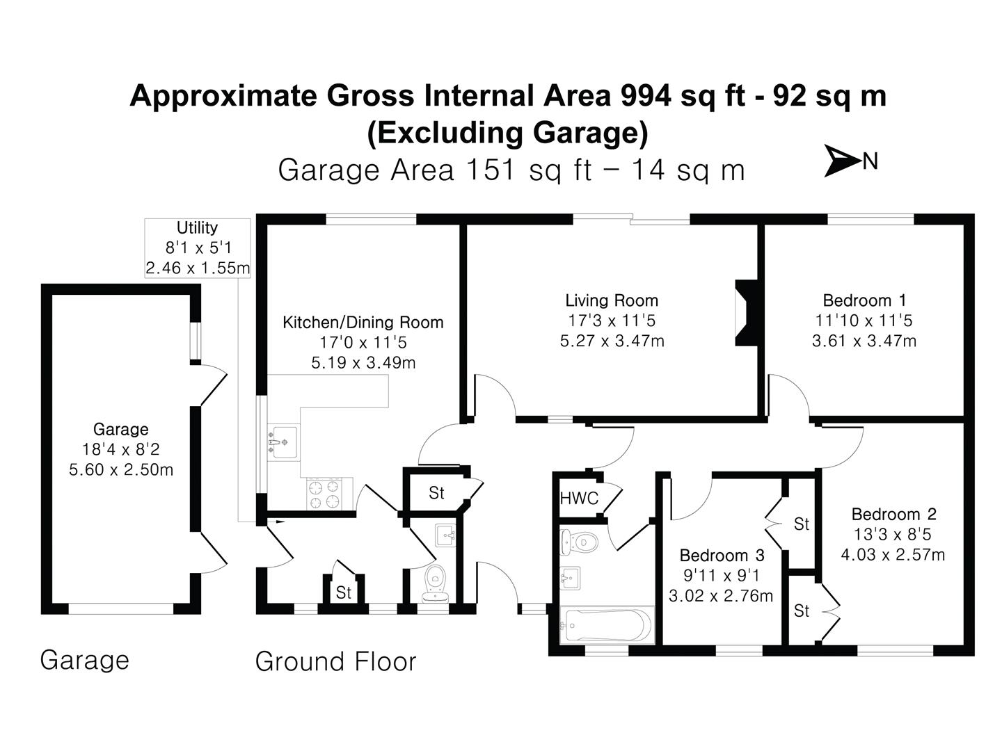 39, Way Lane, Cambridge floorplan